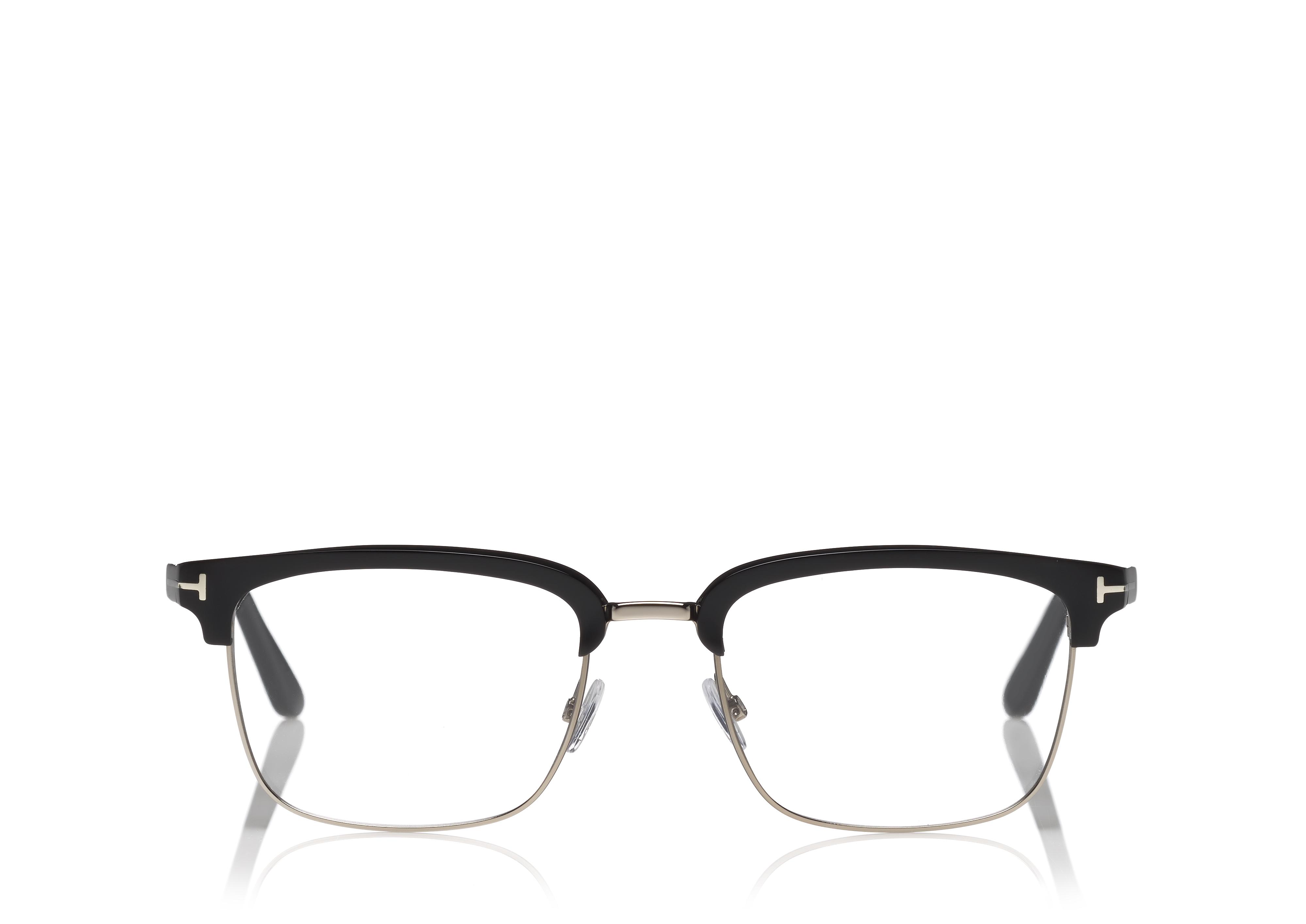 Introducir 40+ imagen tom ford half rim eyeglasses