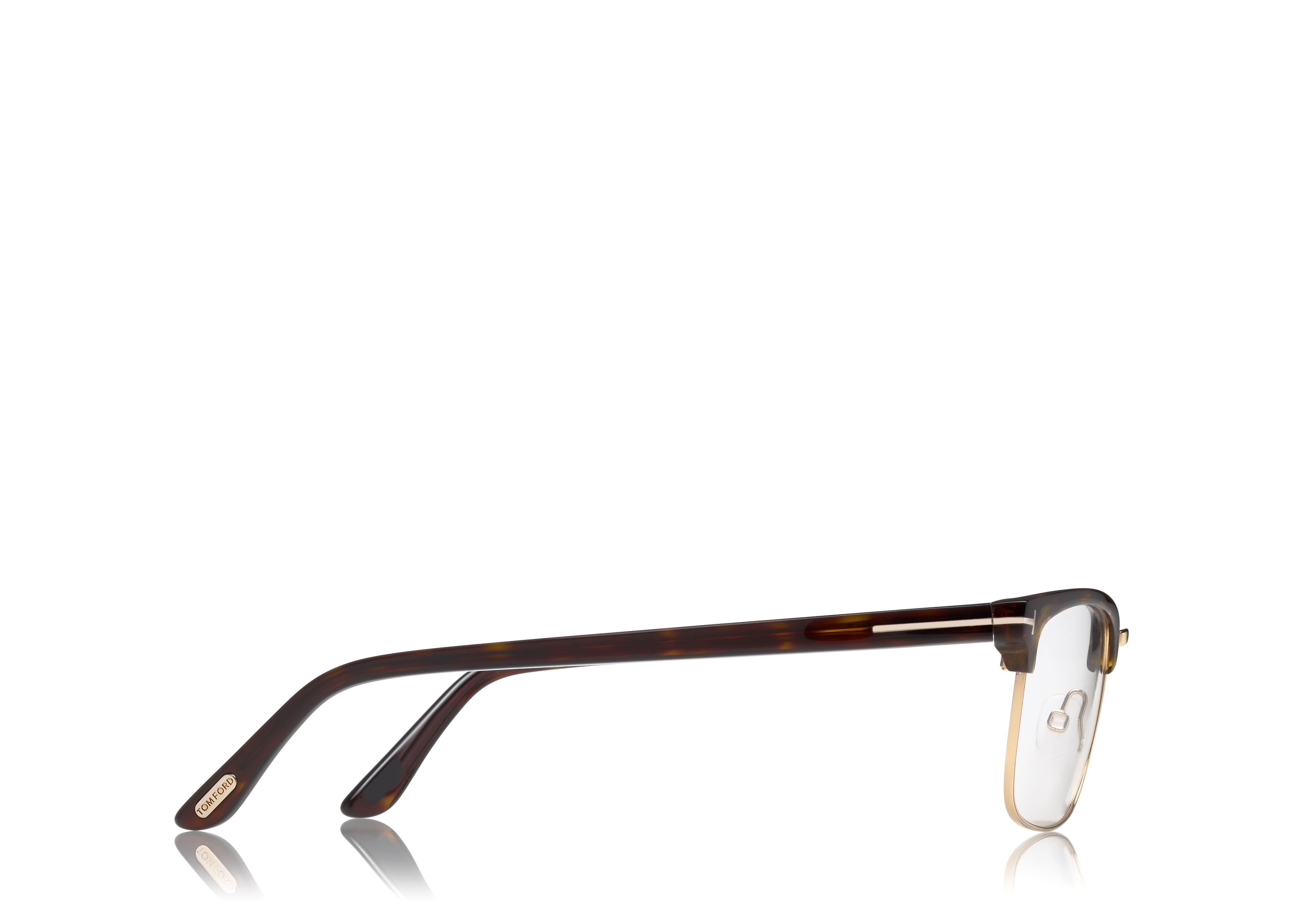 tom ford half frame glasses