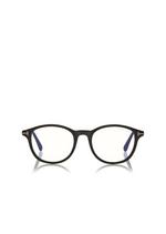 BLUE BLOCK SOFT ROUNDED OPTICALS A thumbnail