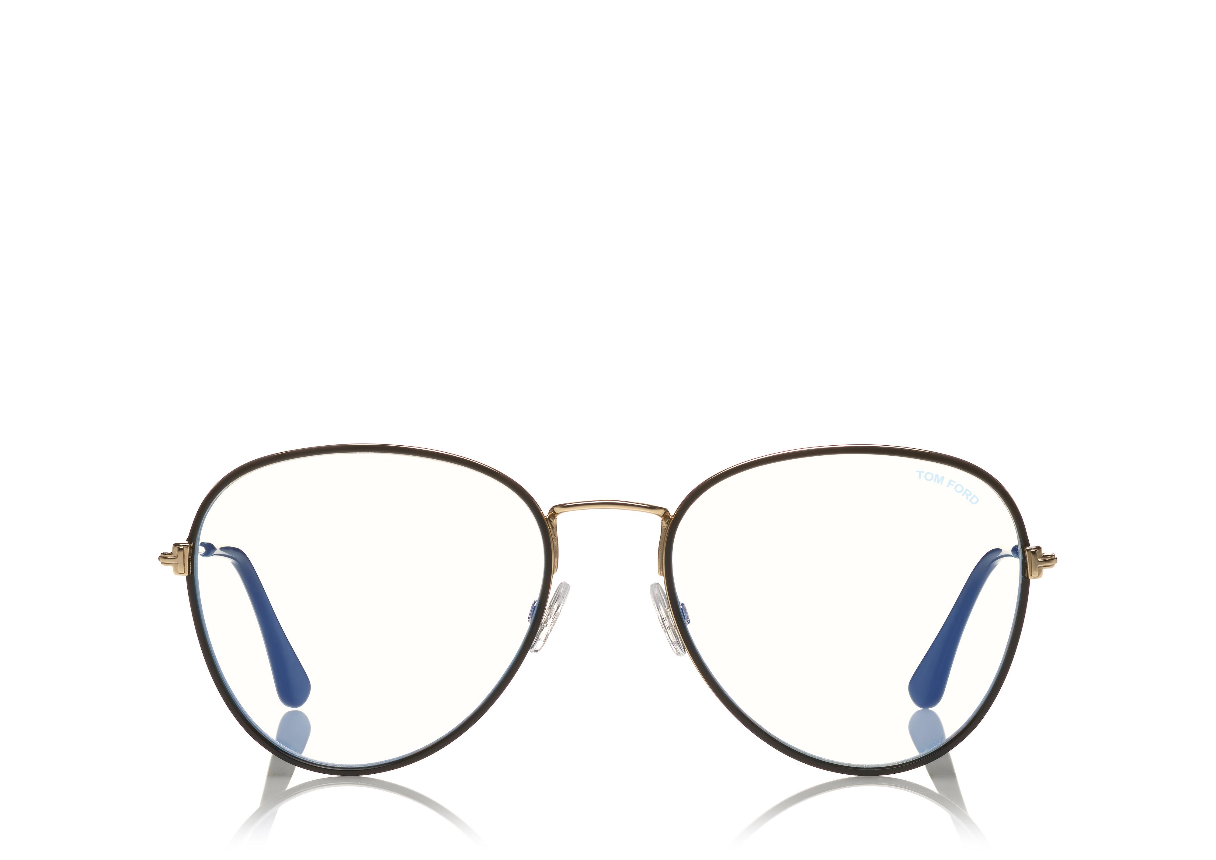 Tom Ford BLUE BLOCK SOFT ROUND OPTICALS 