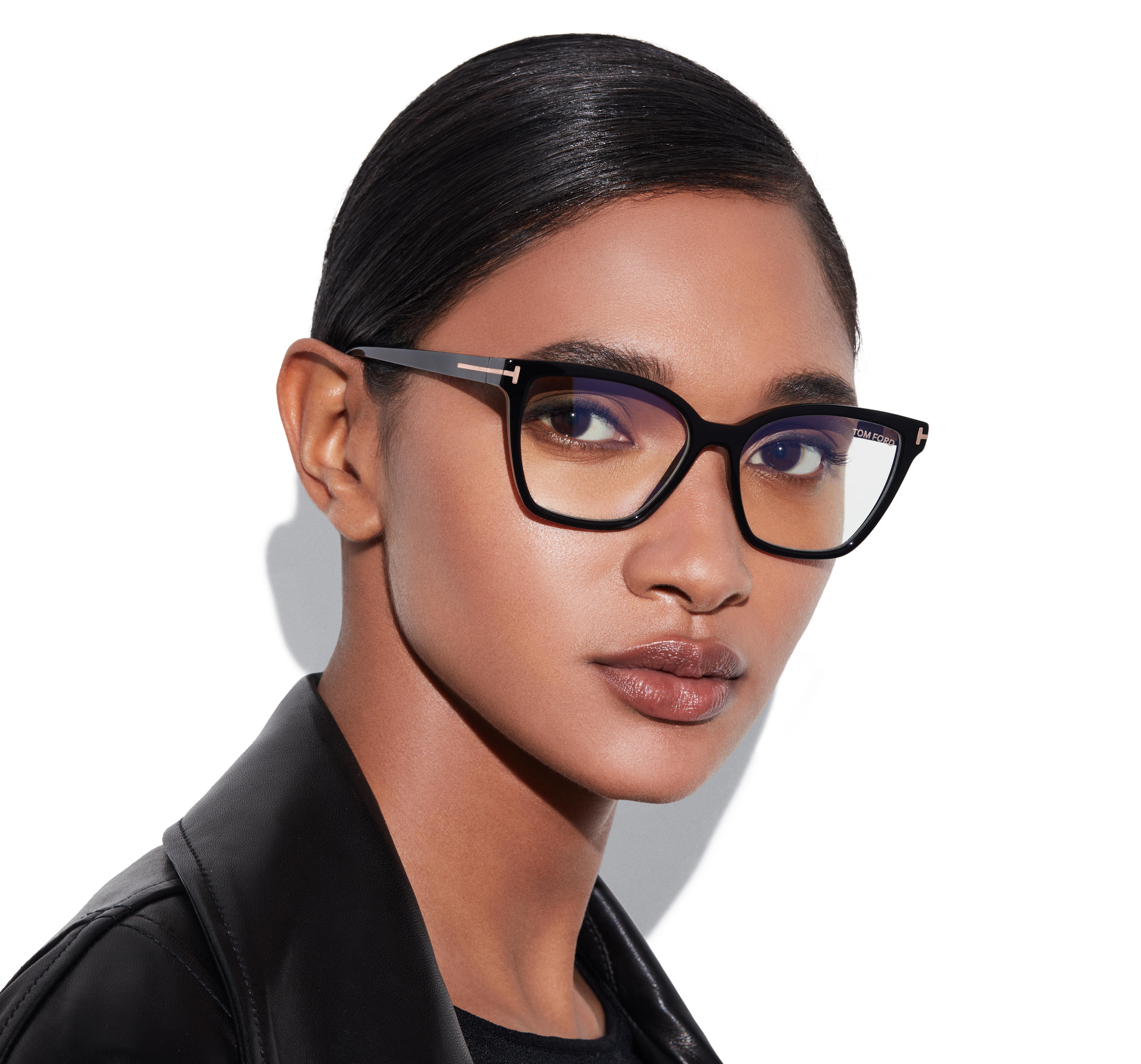 Tom Ford DOUBLE CLIP ON BLUE BLOCK OPTICALS 