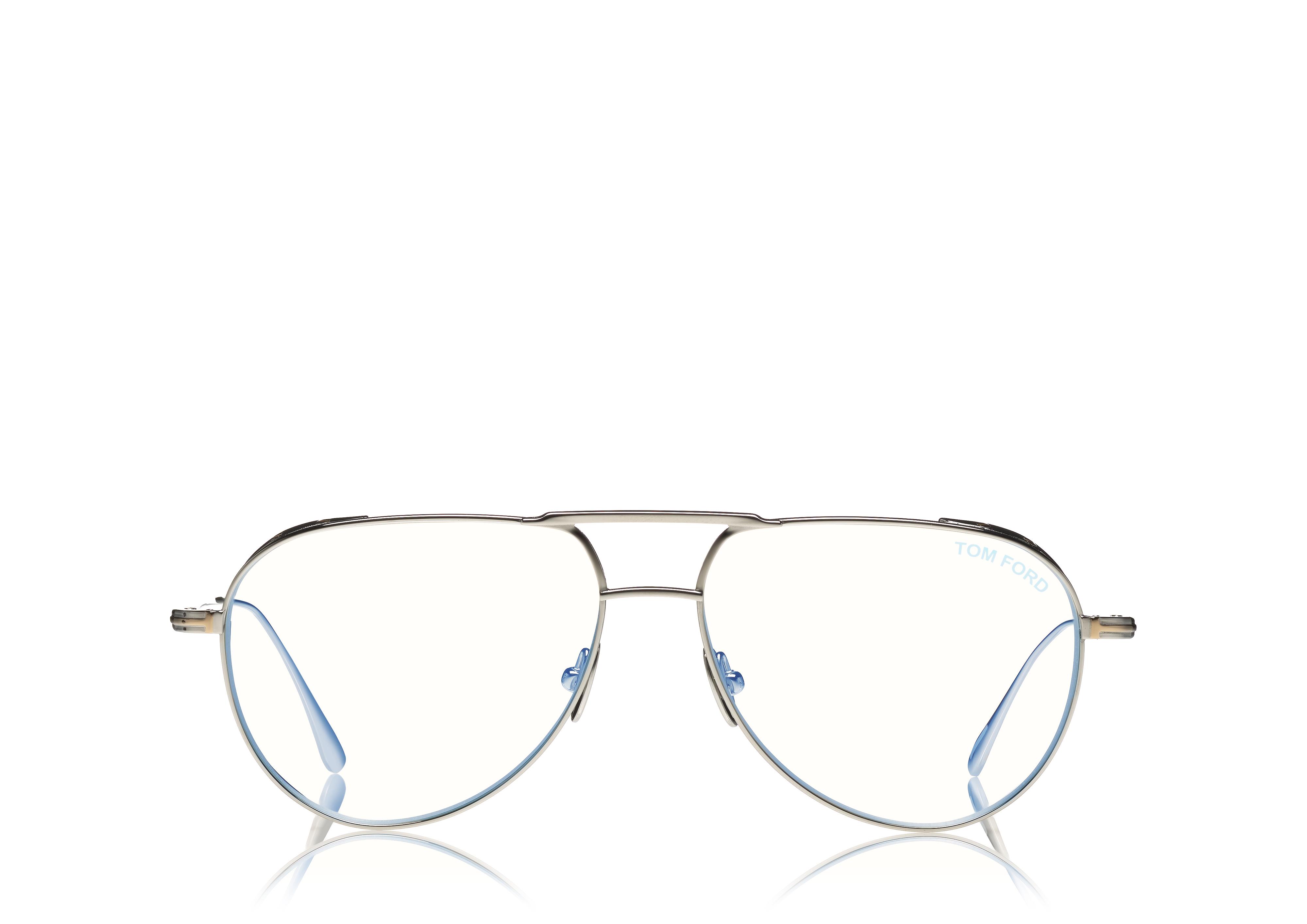 tom ford blue block pilot opticals