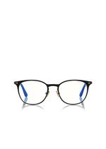 BLUE BLOCK ROUNDED OPTICALS A thumbnail