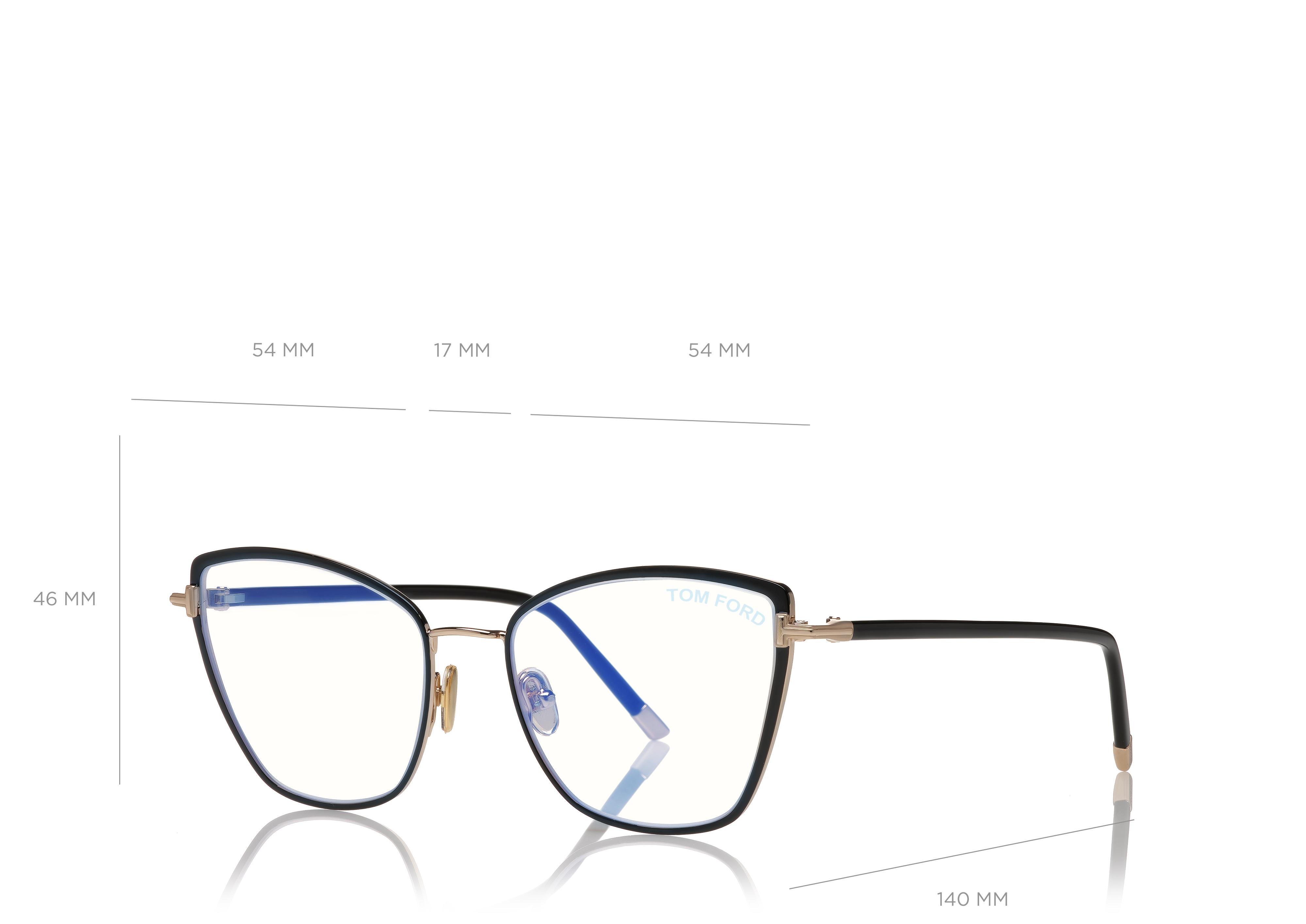 Tom Ford BLUE BLOCK SOFT CAT EYE OPTICALS - Eyewear 