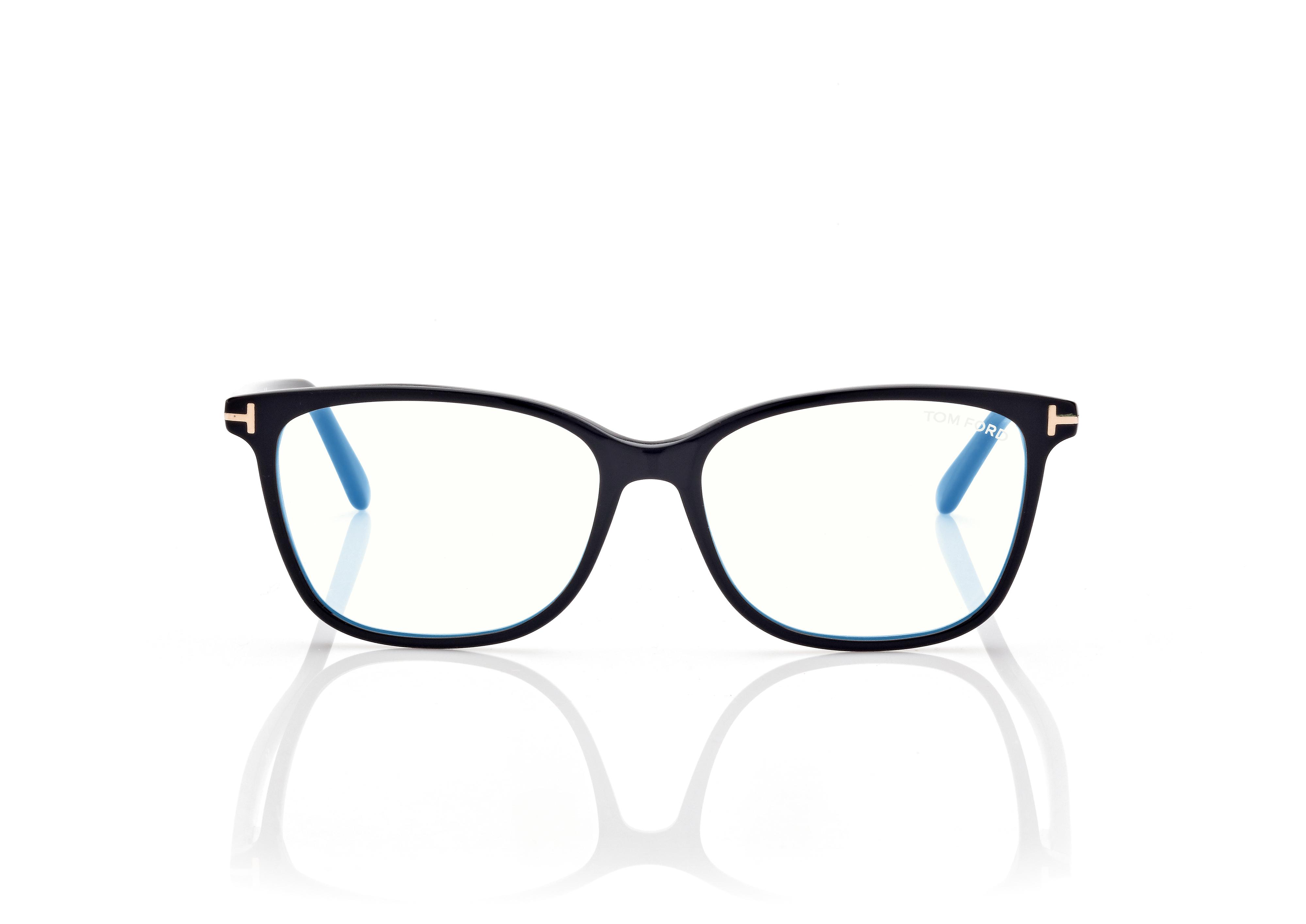 Tom Ford BLUE BLOCK SOFT SQUARE OPTICALS | TomFord.co.uk