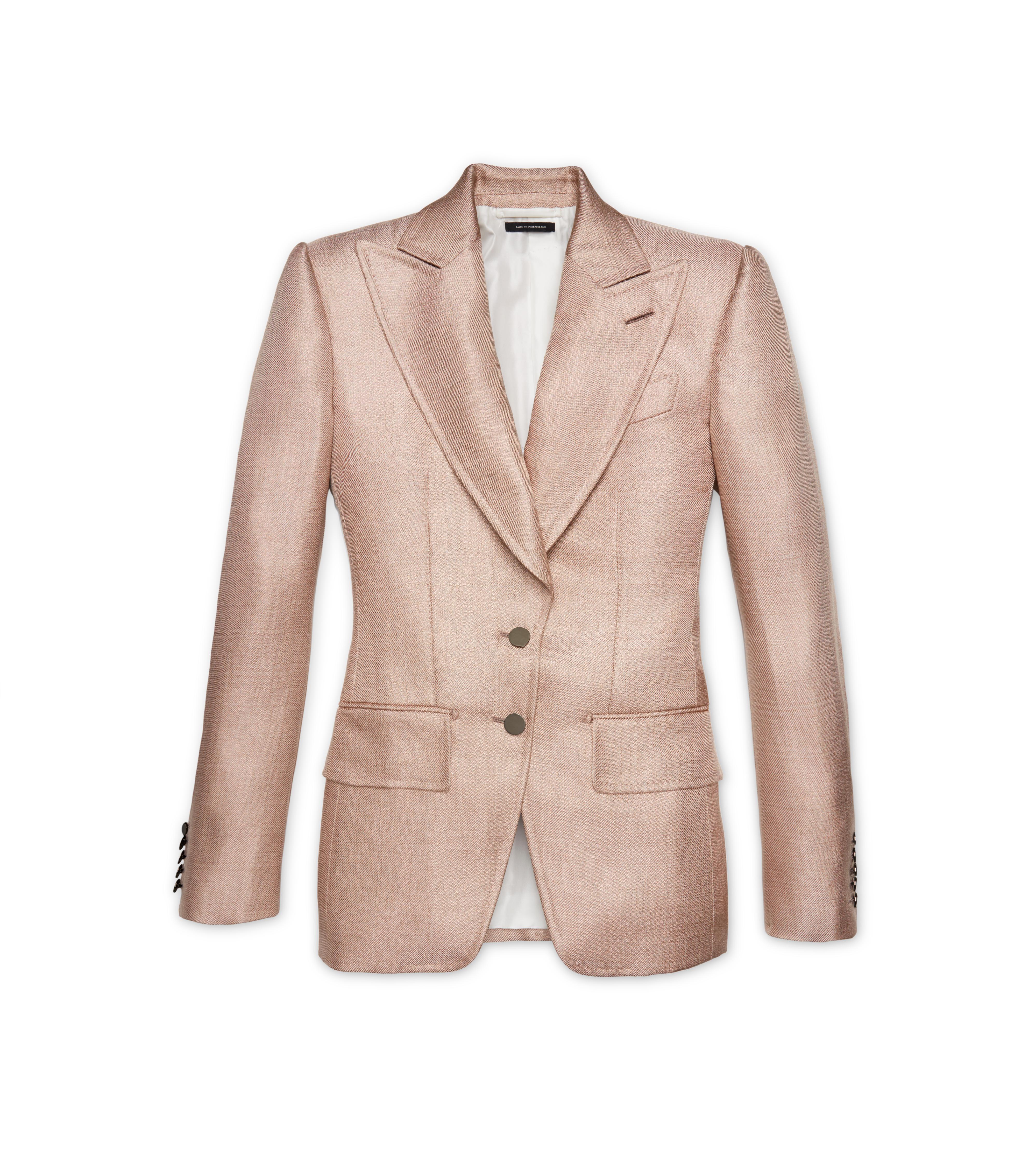 VISCOSE TAILORED JACKET