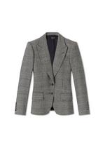 PRINCE OF WALES WOOL TAILORED JACKET A thumbnail