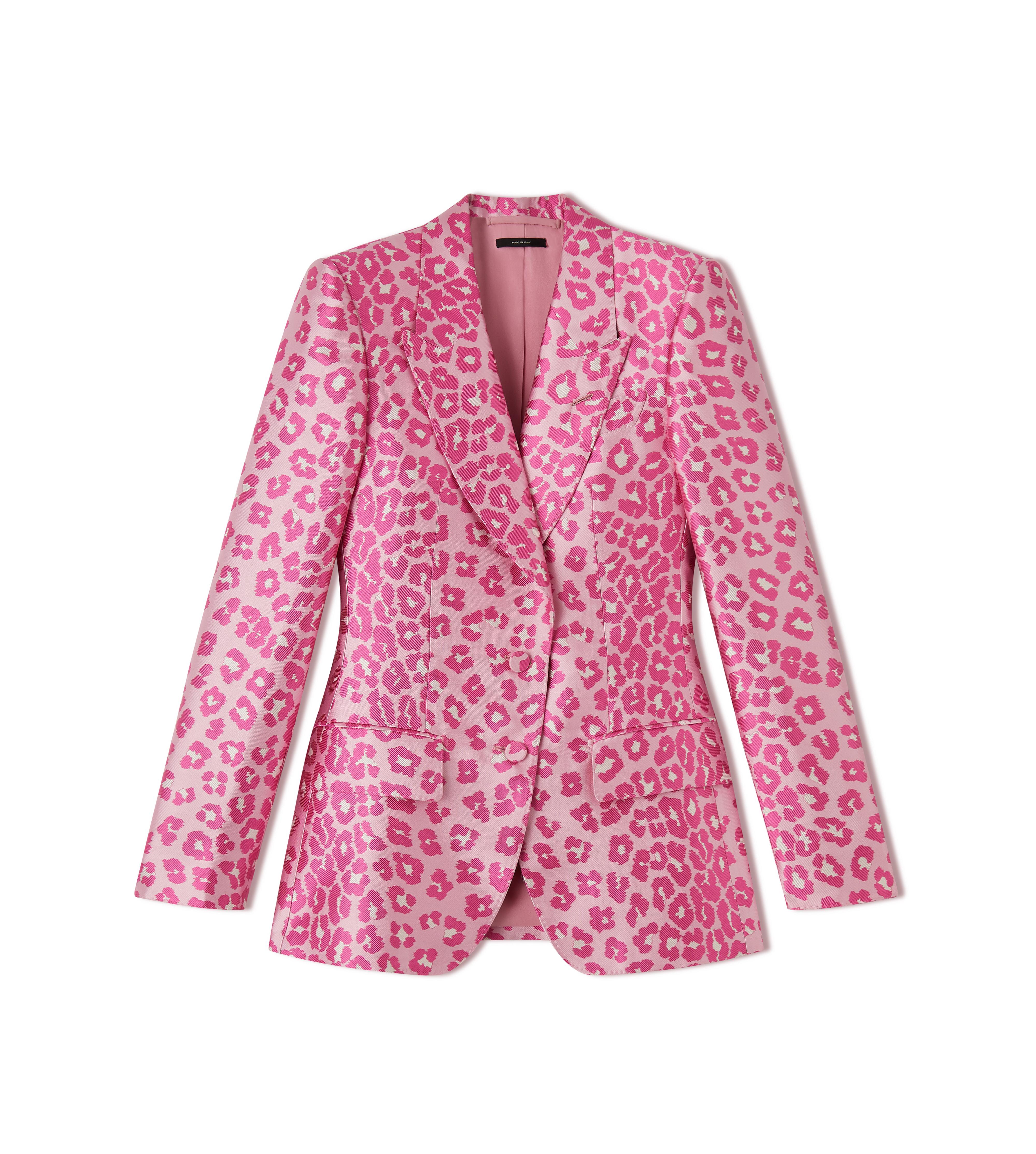 Tom Ford SILK LEOPARD JACQUARD COCKTAIL JACKET 