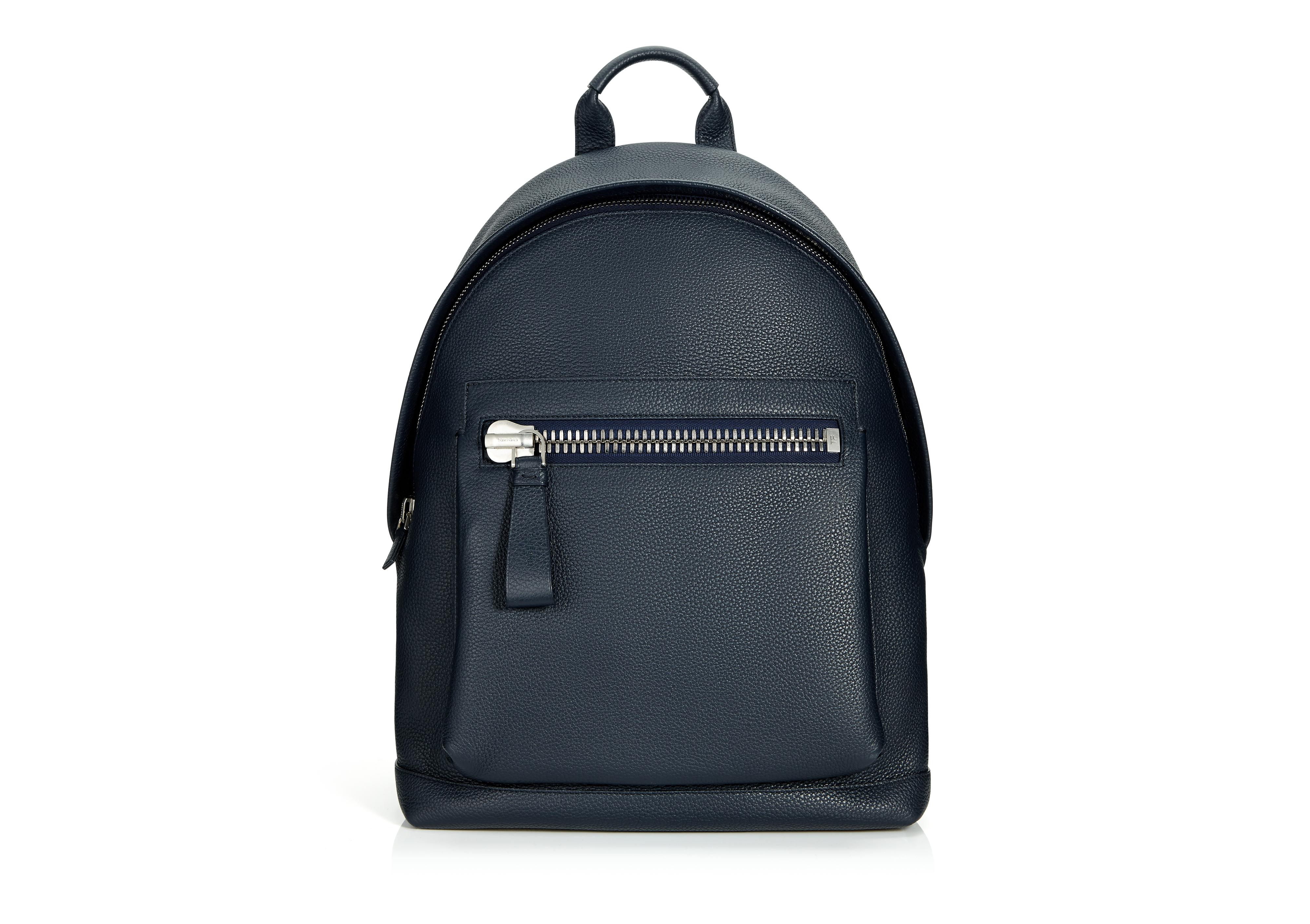 Tom Ford BUCKLEY GRAINED LEATHER BACKPACK - Men | TomFord.com