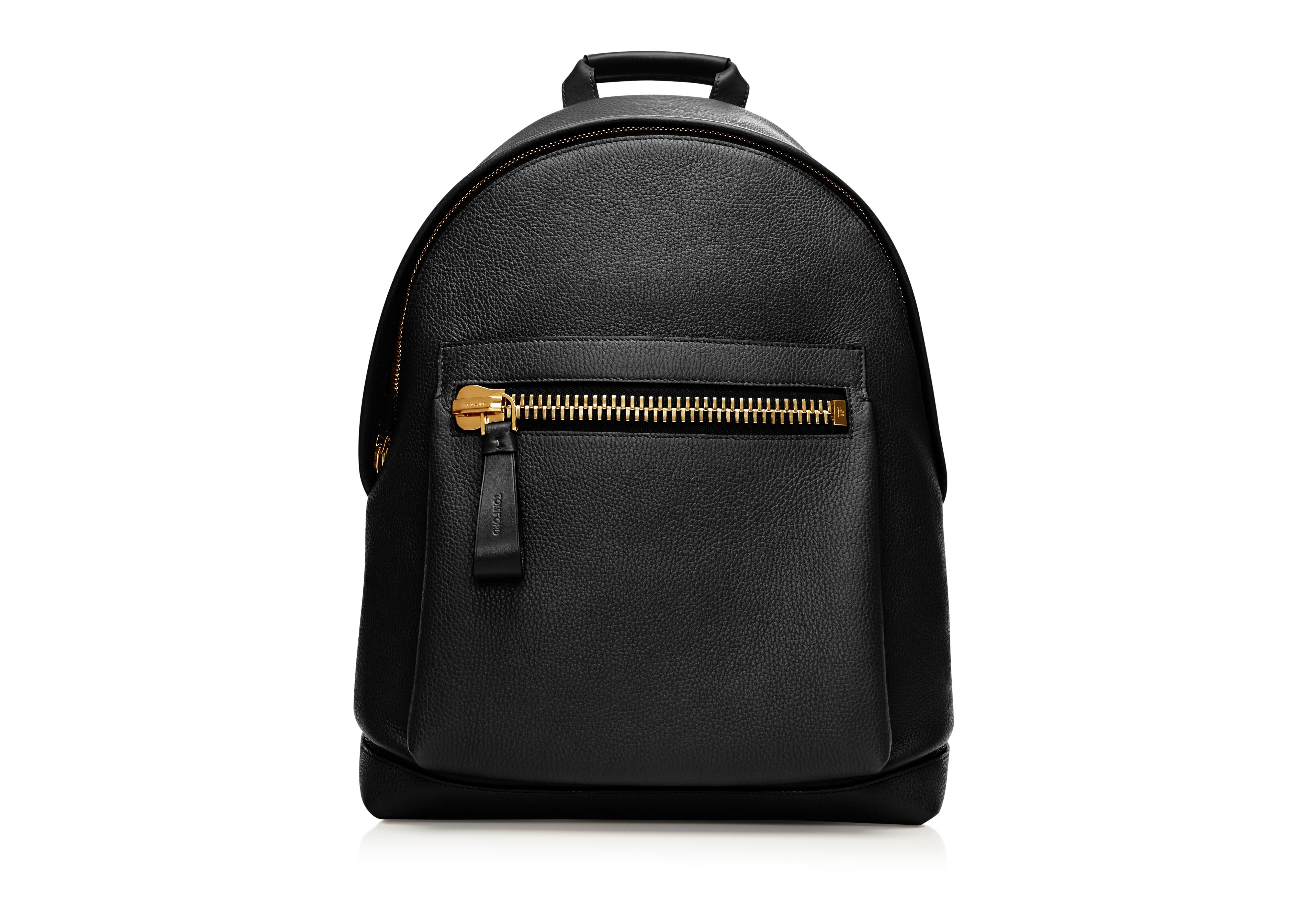 Tom Ford Backpack. TOM FORD Grained Leather Backpack Signature Icon Bag ...