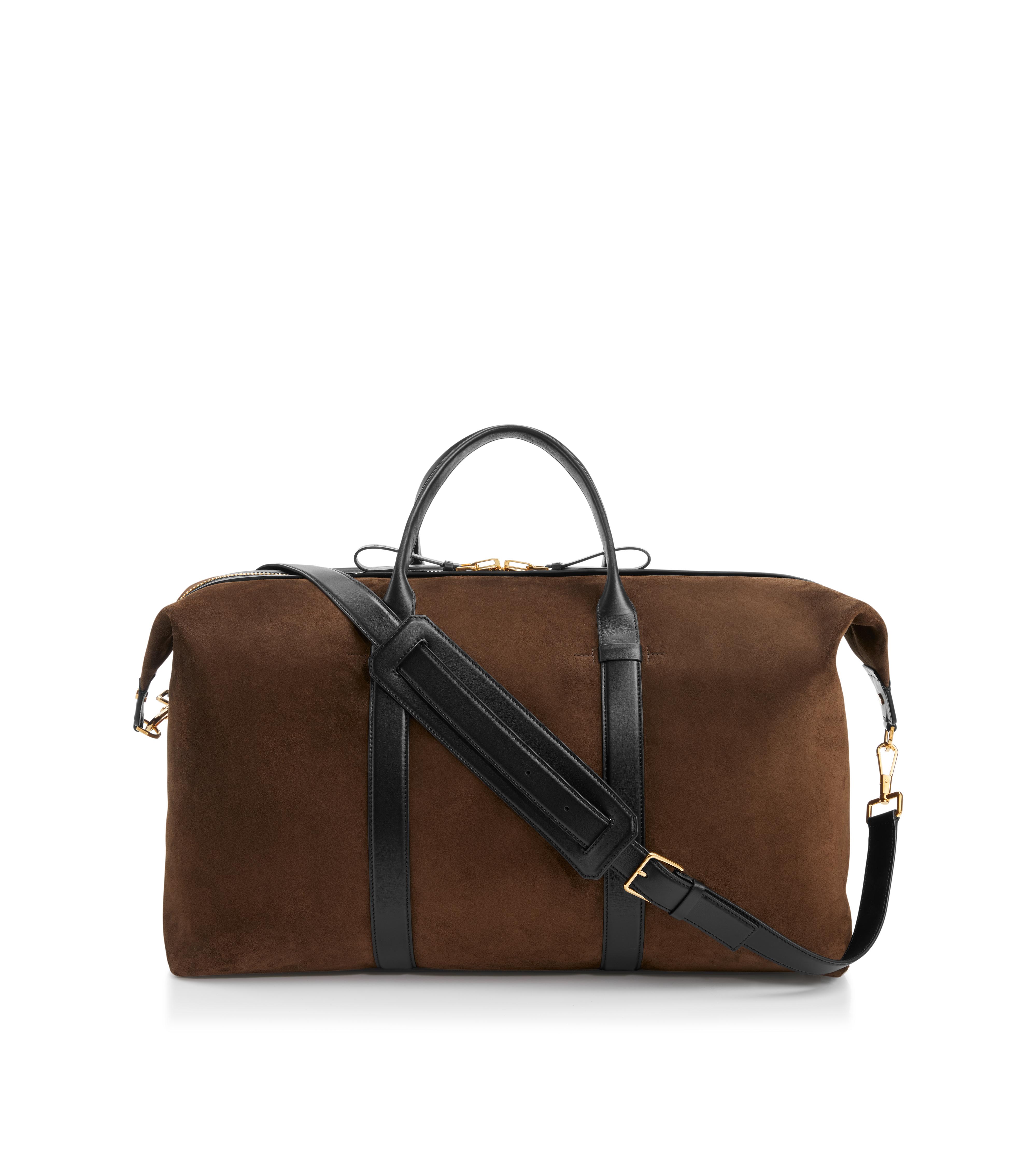 suede man bag