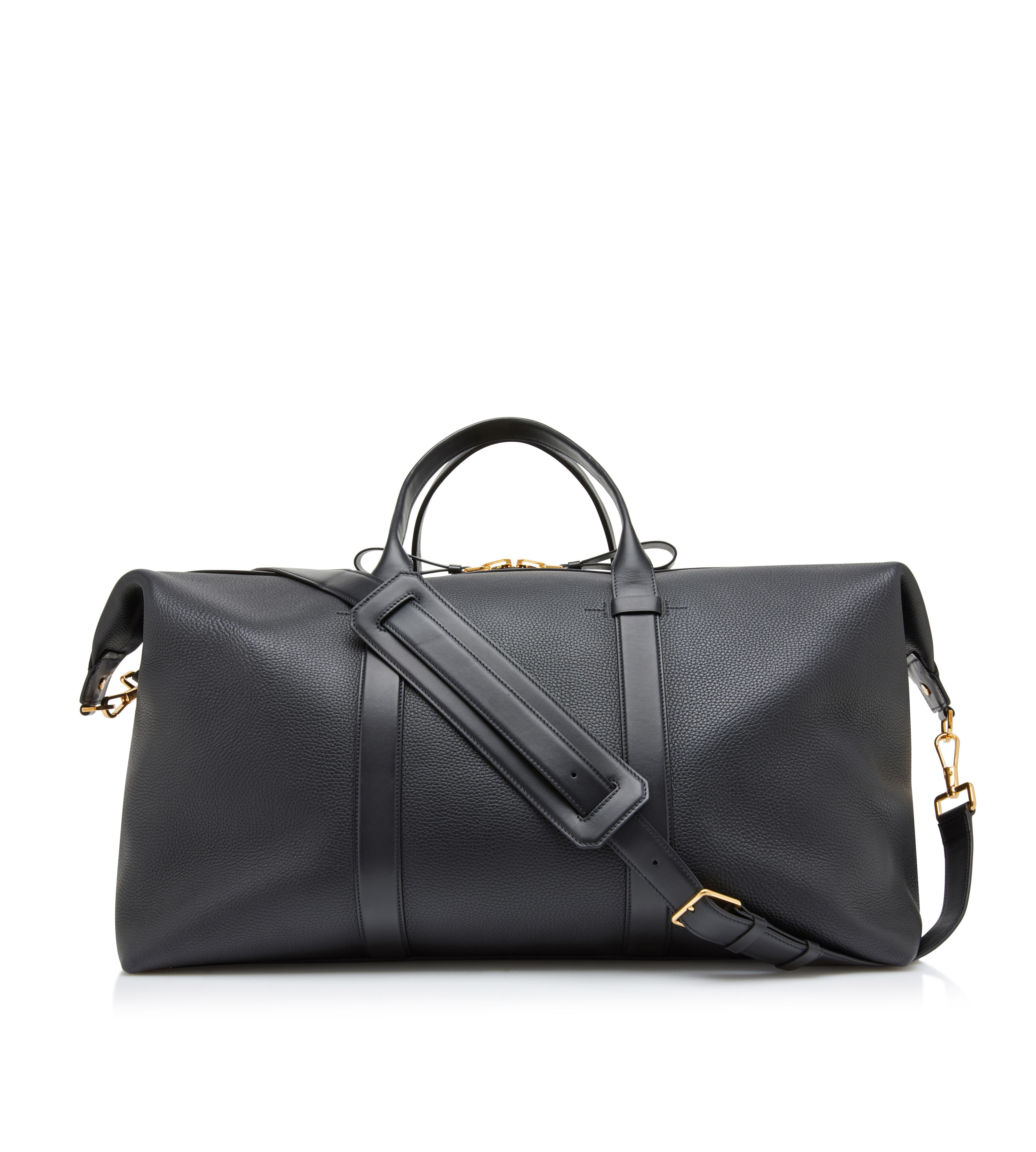 Tom Ford Leather Weekender Bag, Bags, Mens Bags Fashion 