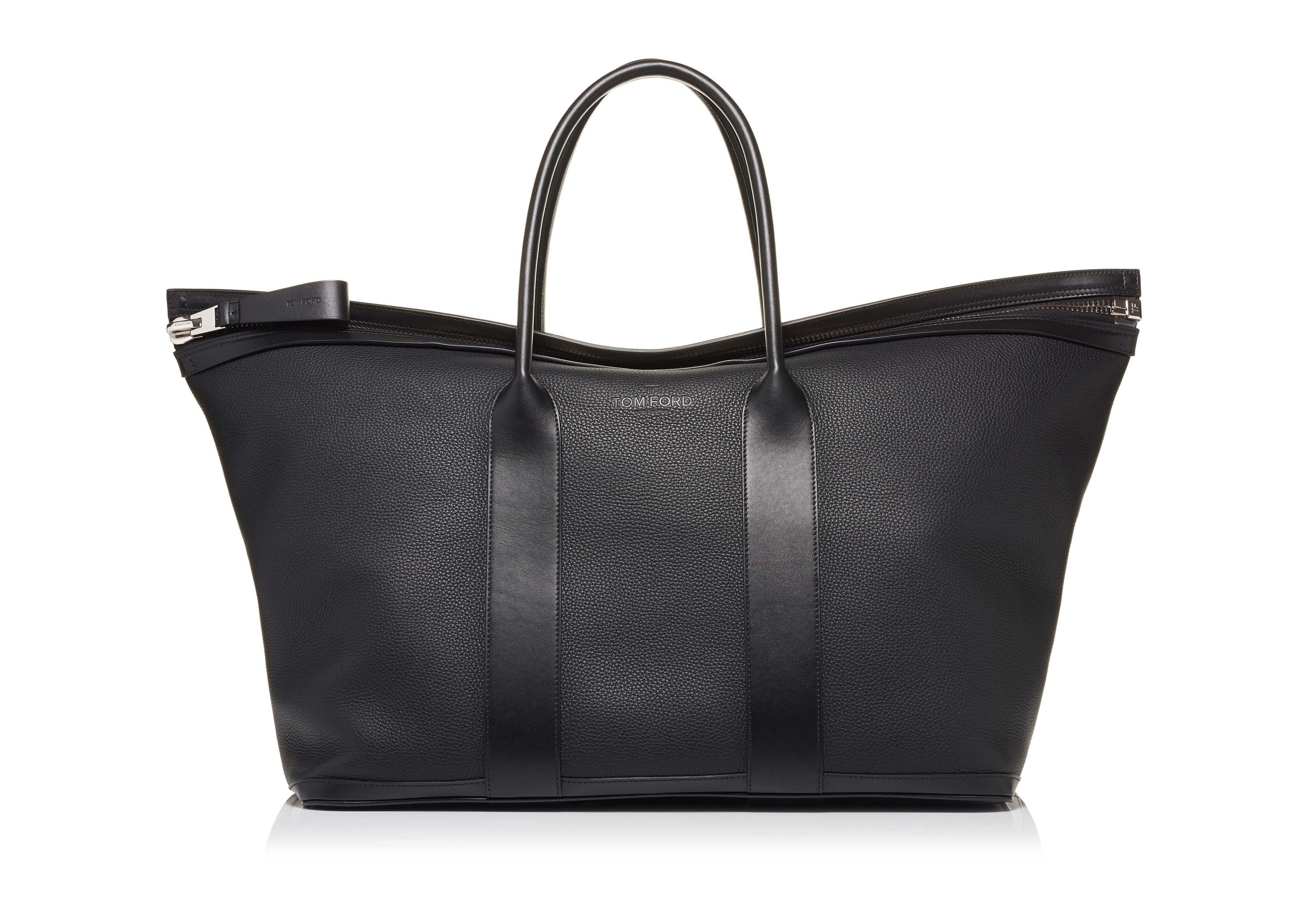 Tom Ford Amber Double Zip Tote Leather Large at 1stDibs