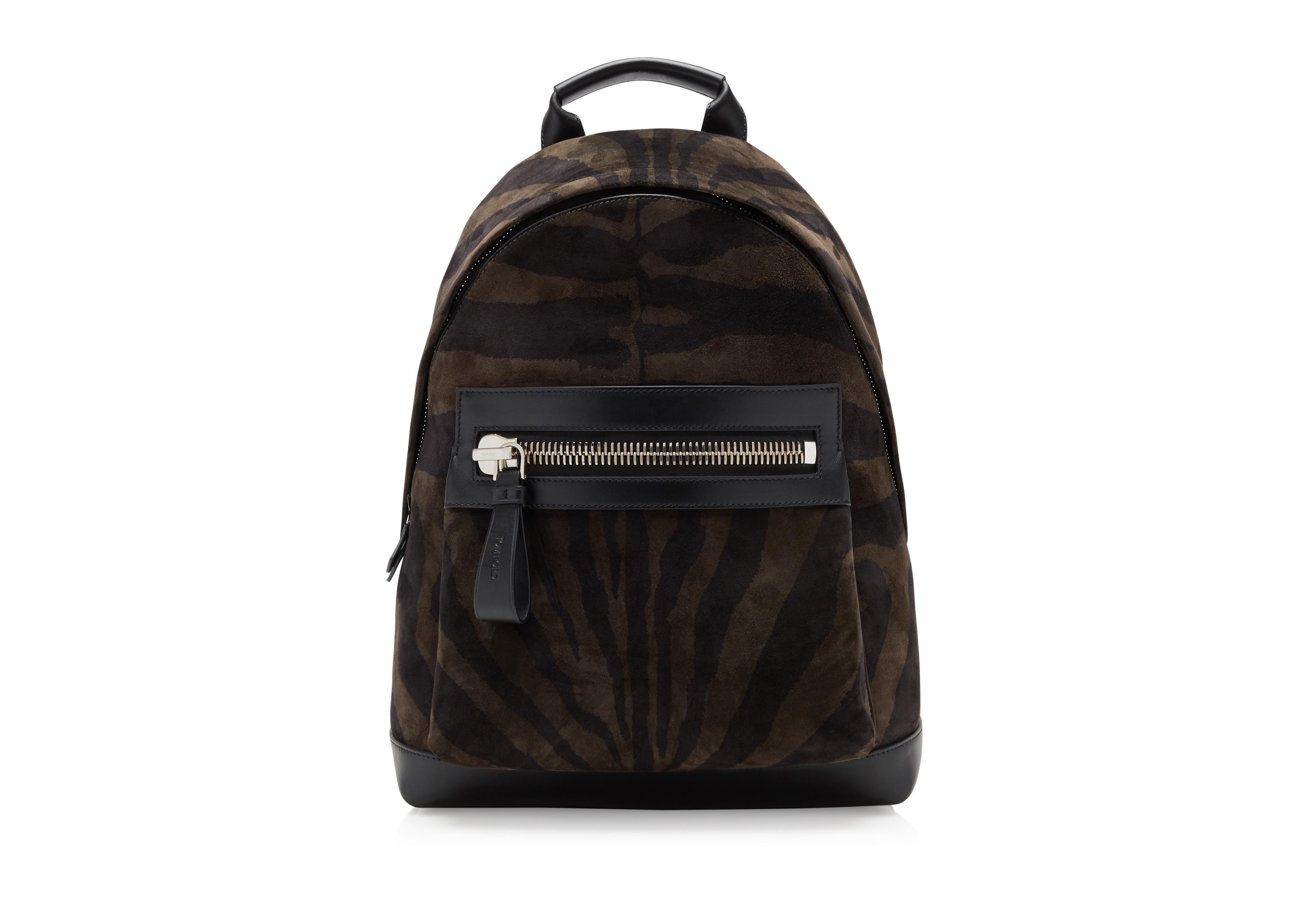 archive bow suede women's backpack