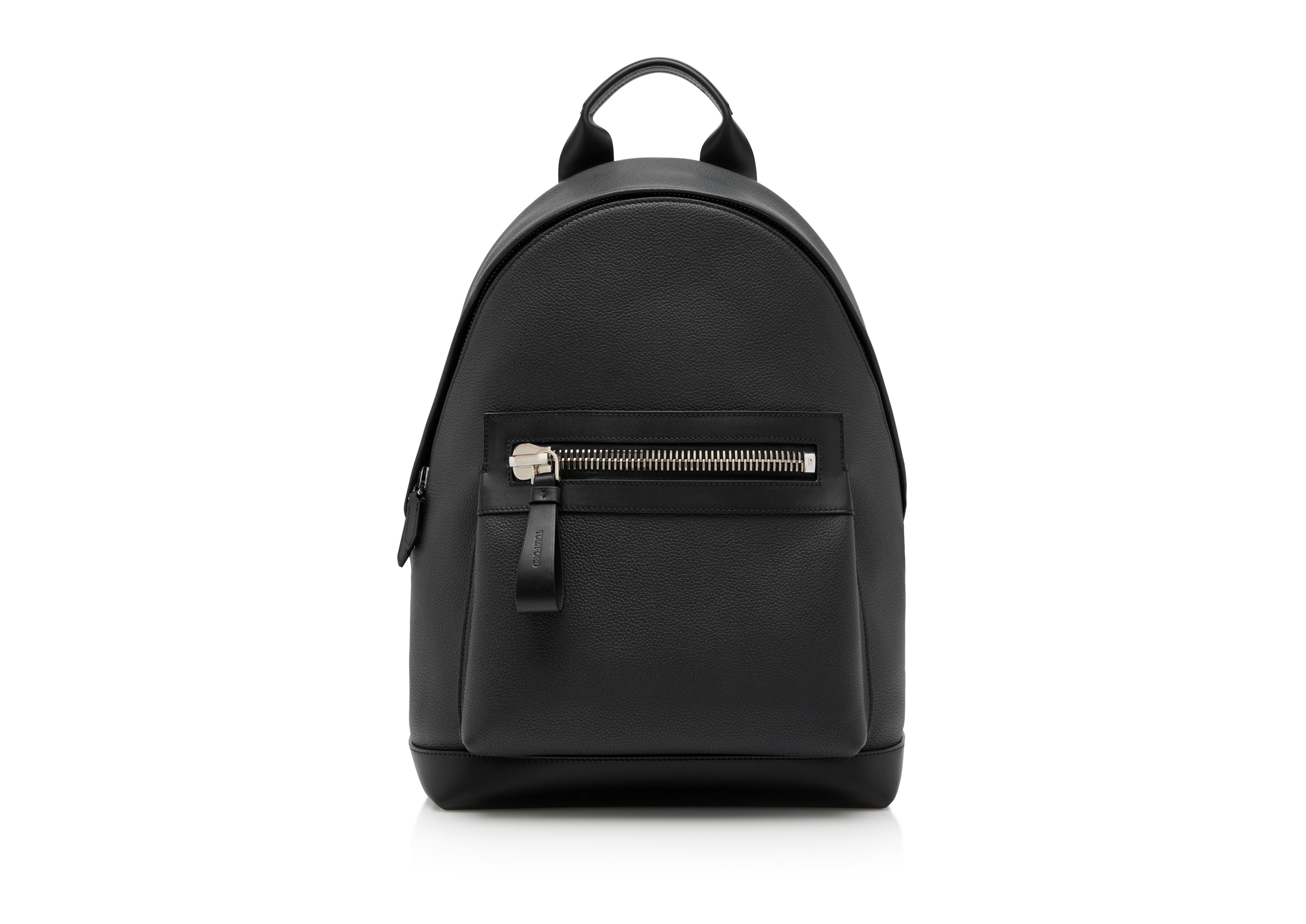 Tom Ford GRAIN LEATHER BUCKLEY BACKPACK | TomFord.com