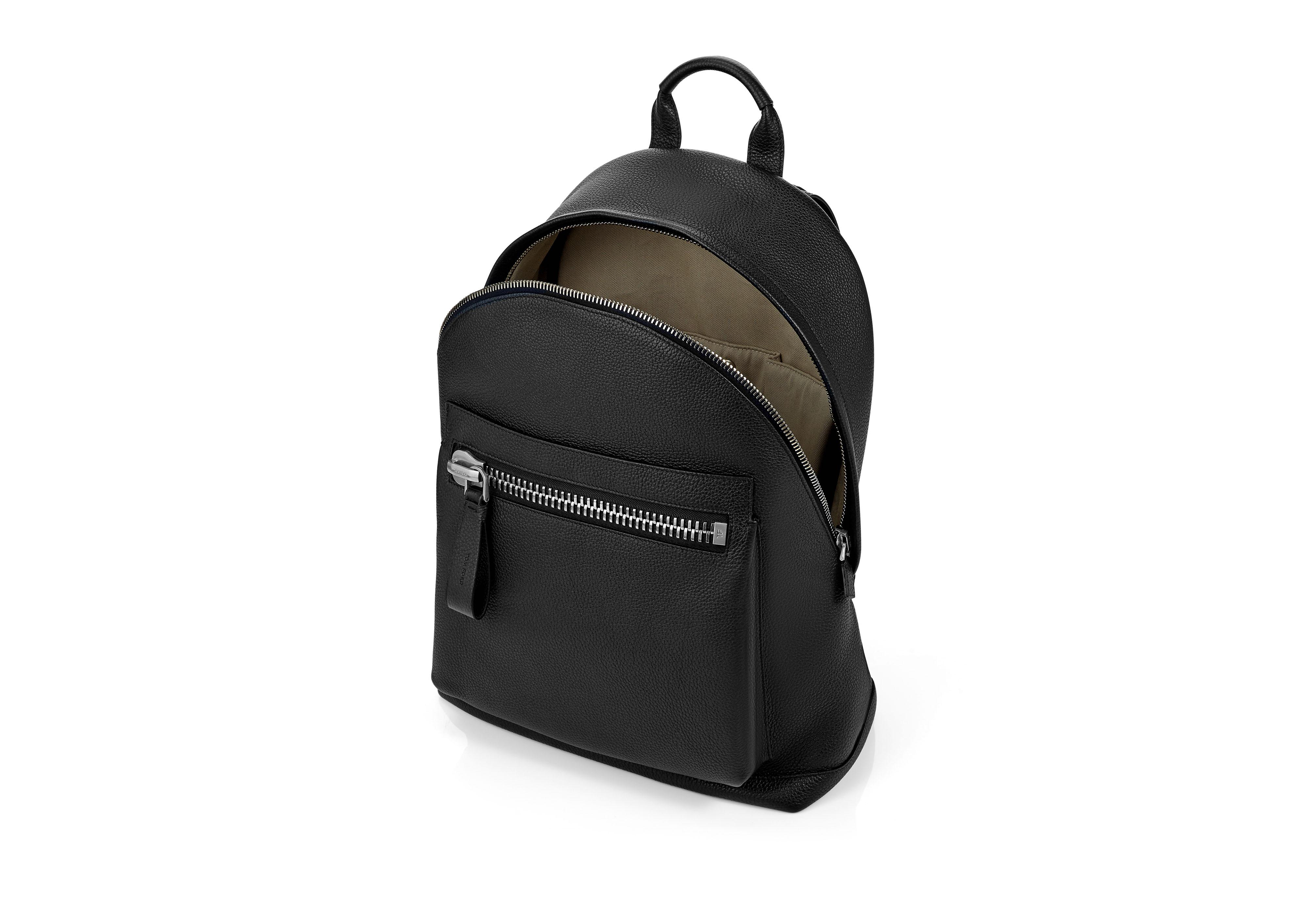 Tom Ford GRAIN LEATHER BUCKLEY BACKPACK 