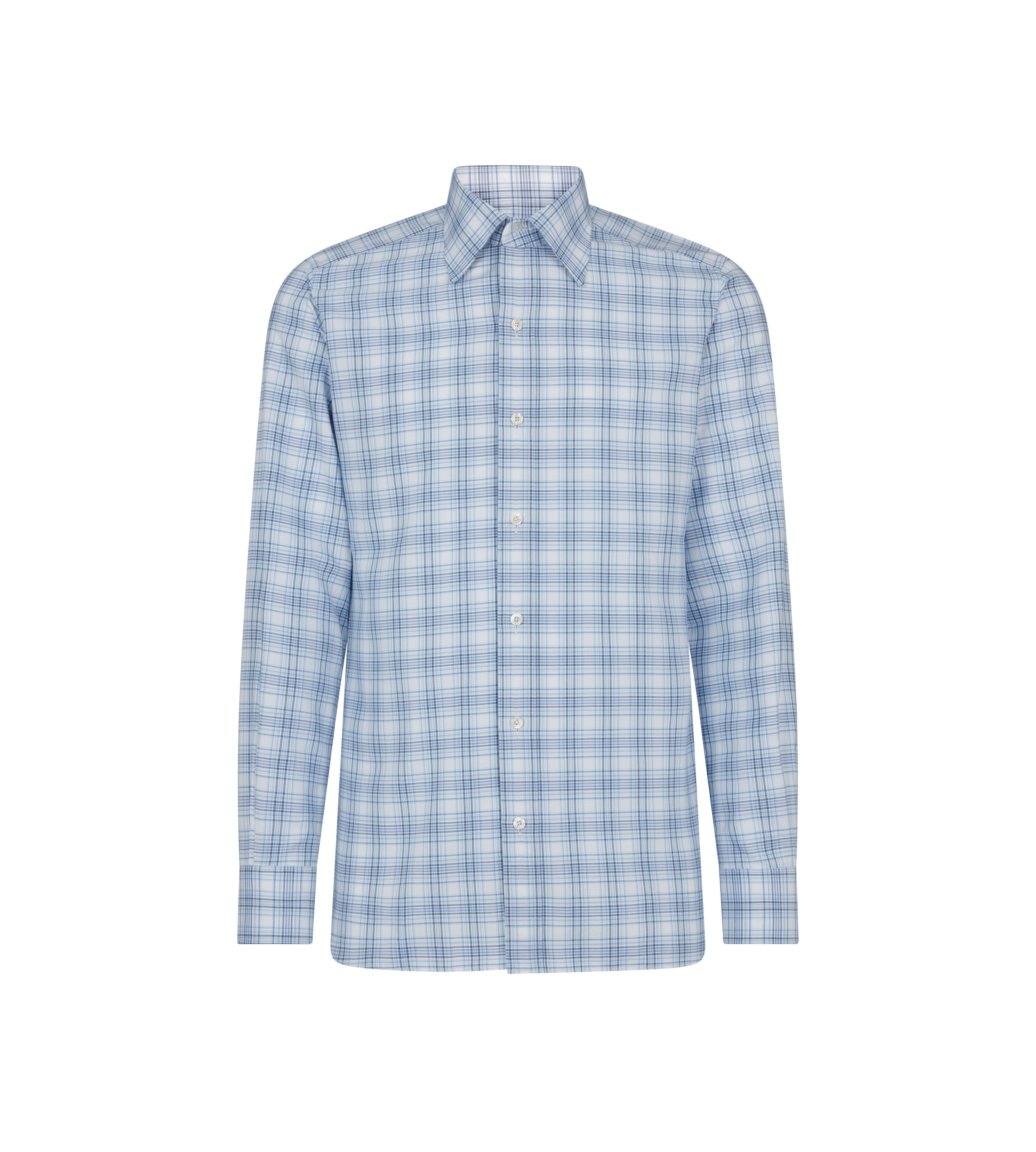Tom Ford Oxford Tattersal Slim Fit Shirt