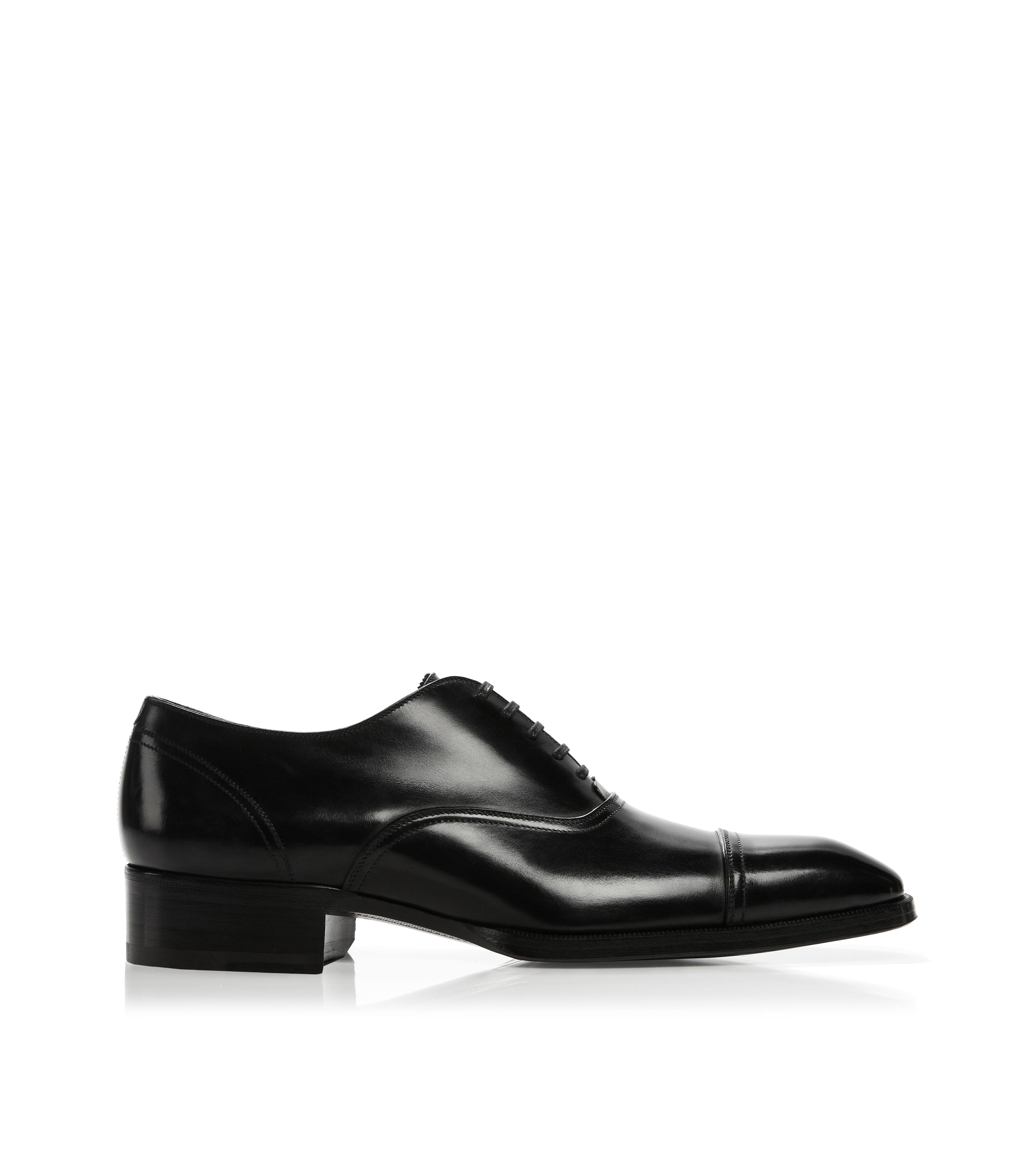 GIANNI LACE UP CAP TOE