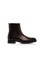 BURNISHED LEATHER EDGAR CHELSEA BOOT A thumbnail