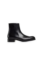 BURNISHED LEATHER EDGAR ZIP BOOT A thumbnail