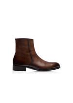 BURNISHED LEATHER EDGAR ZIP BOOT A thumbnail