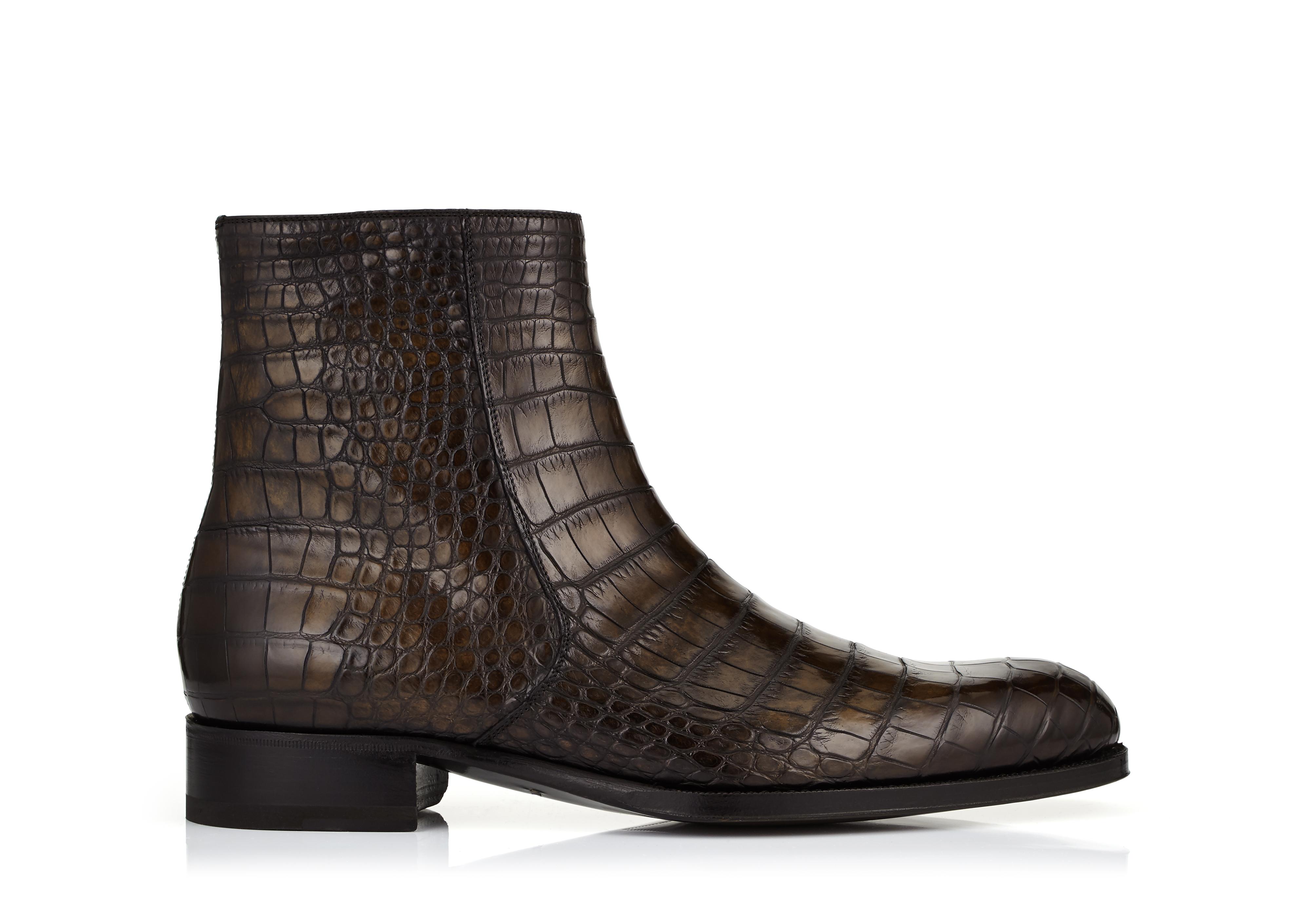 tom ford crocodile boots