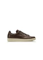 WARWICK BURNISHED LEATHER SNEAKERS A thumbnail