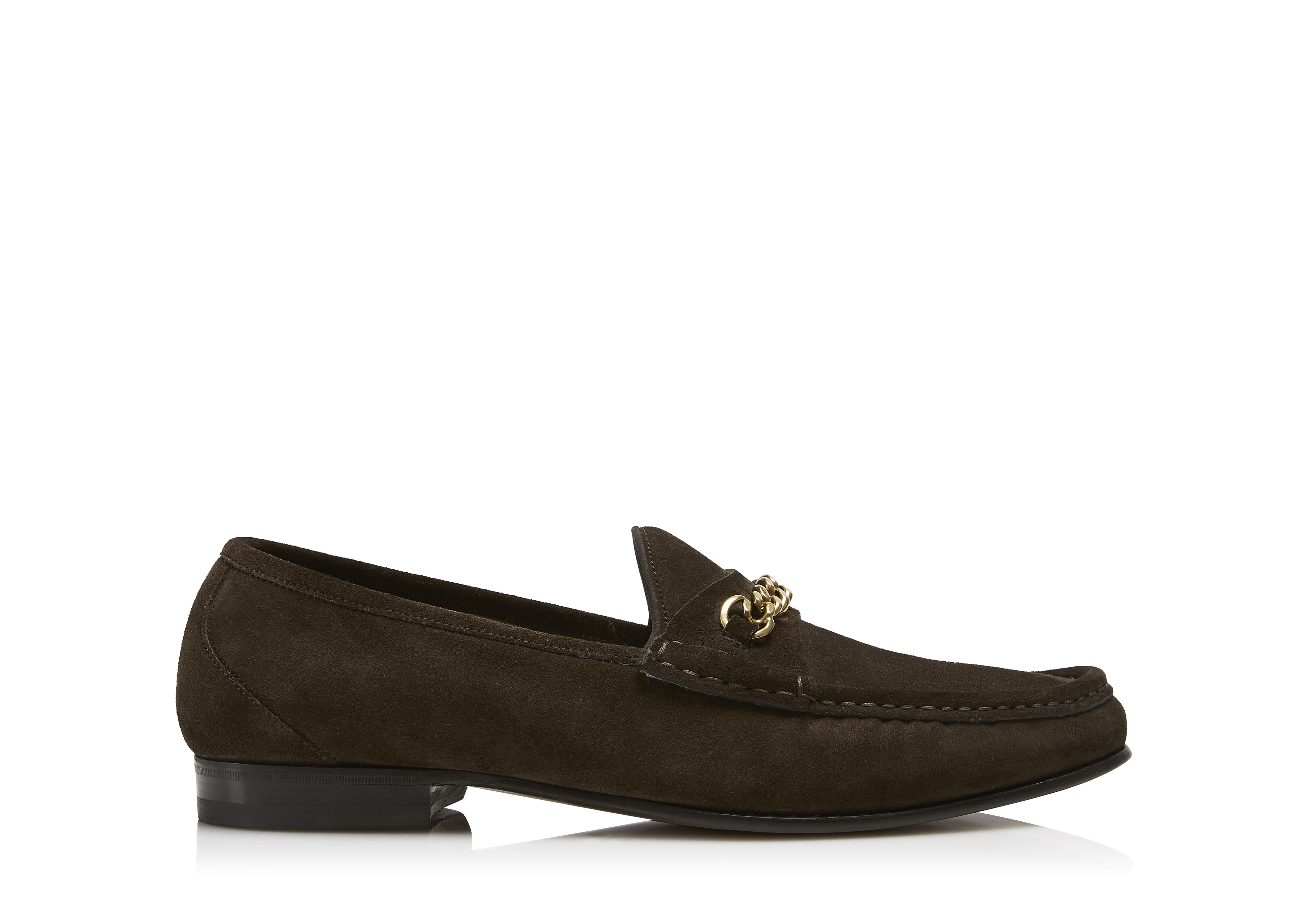 loafers with chain