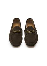 SUEDE YORK CHAIN LOAFERS C thumbnail