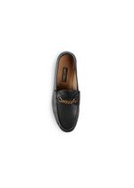 LEATHER YORK CHAIN LOAFERS B thumbnail