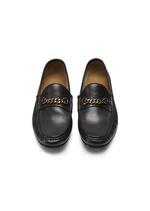 LEATHER YORK CHAIN LOAFERS C thumbnail