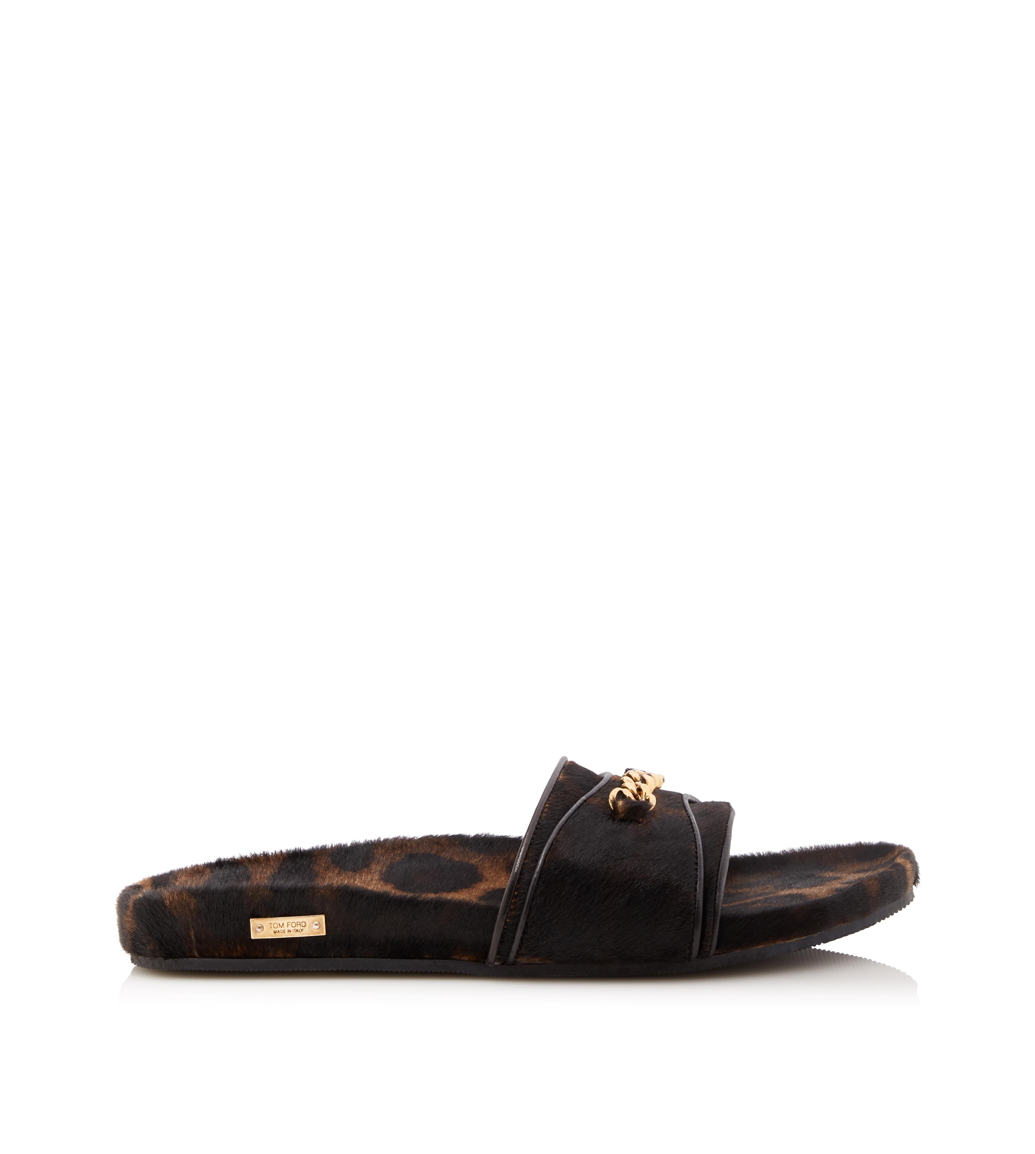 PANTHER CHURCHILL CHAIN SANDALS