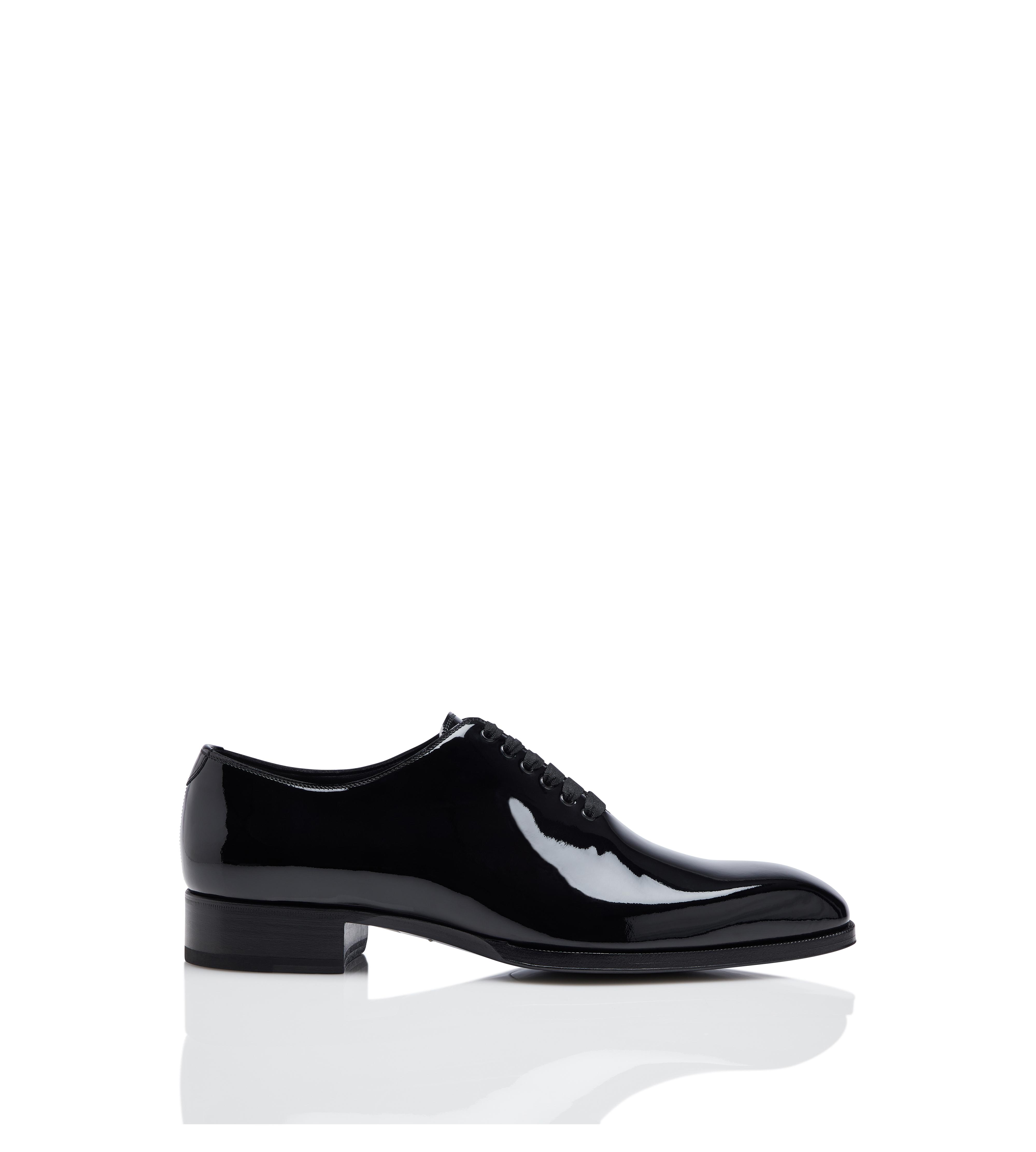 mens black evening shoes