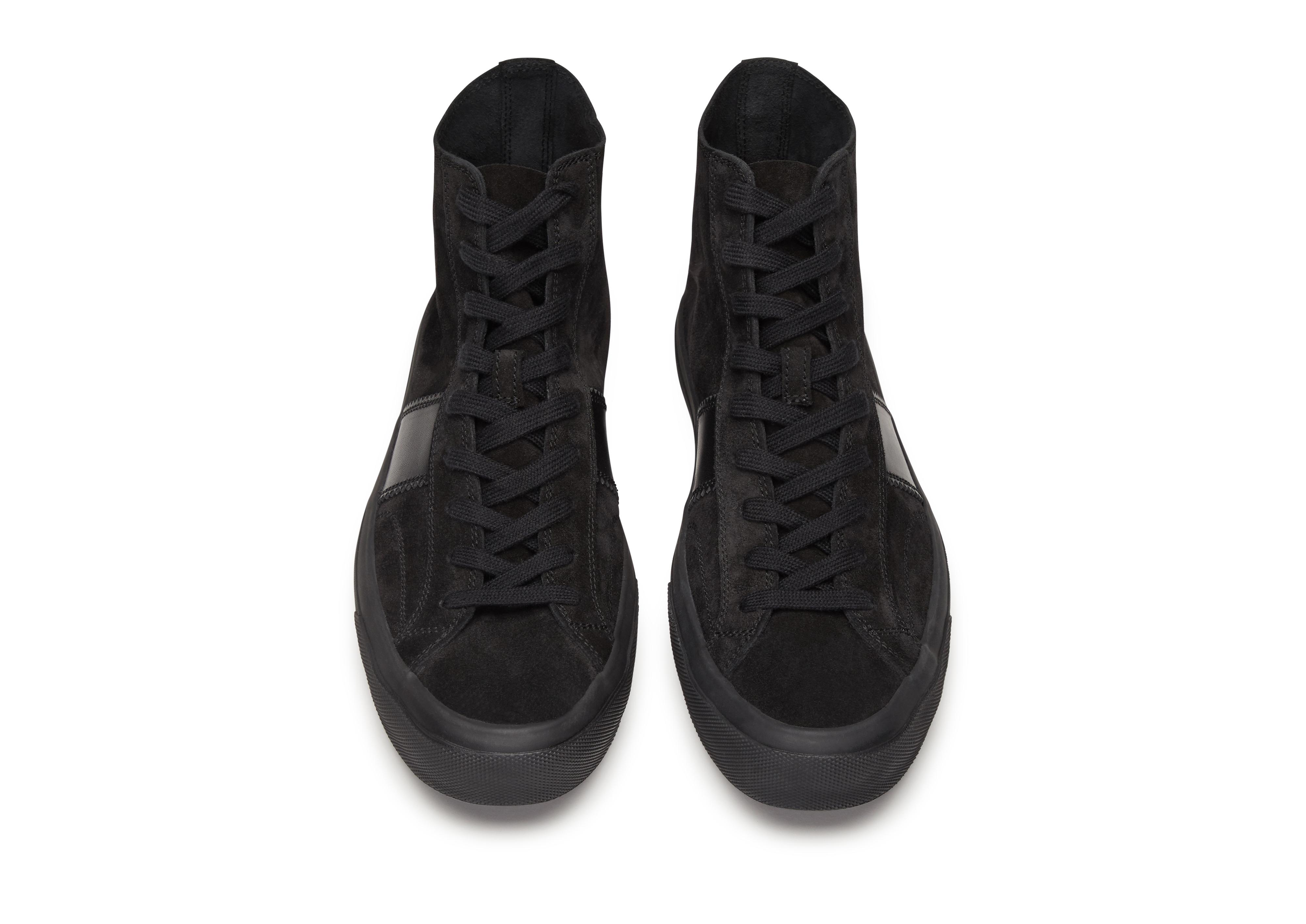 Tom Ford CROSTA SUEDE CAMBRIDGE HIGH TOP SNEAKERS 