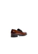 BURNISHED LEATHER ELKAN TWISTED BAND LOAFER C thumbnail