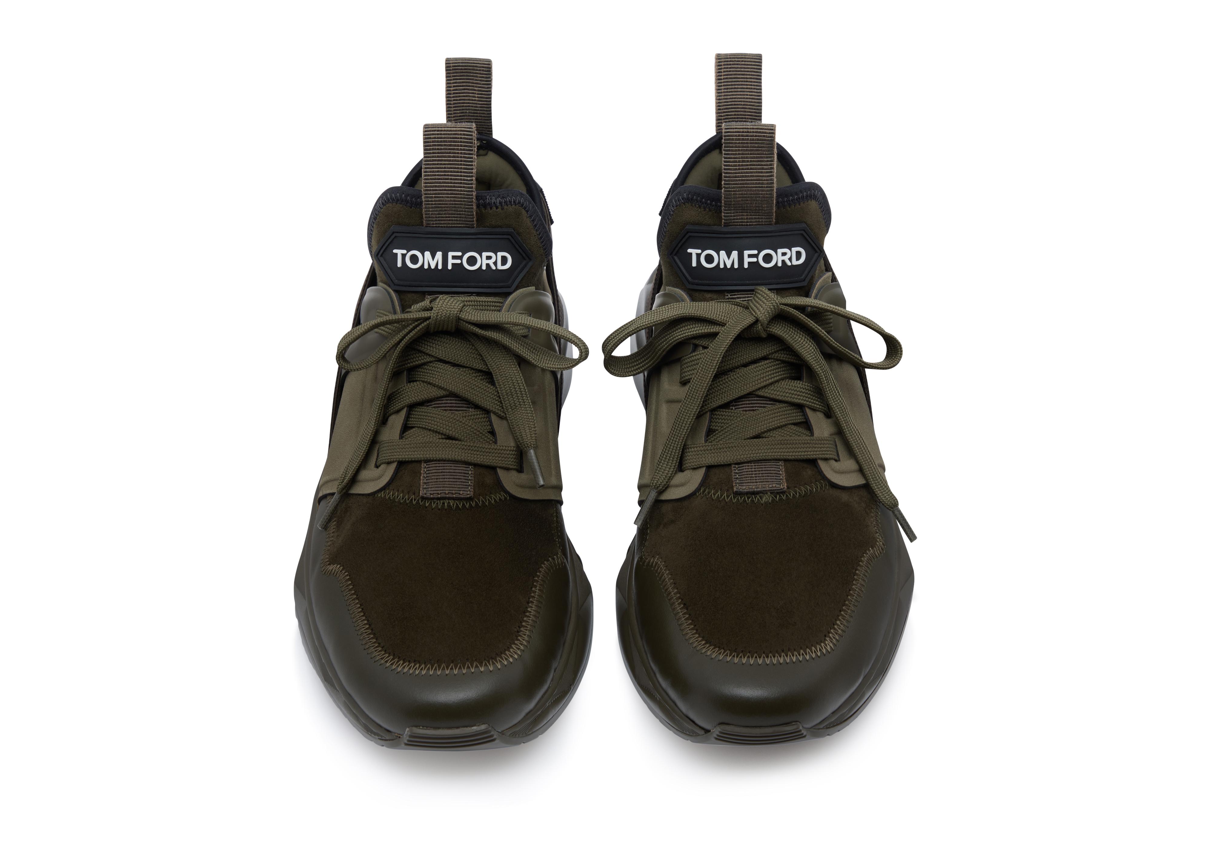 SUEDE AND NEOPRENE JAGO SNEAKER C thumbnail
