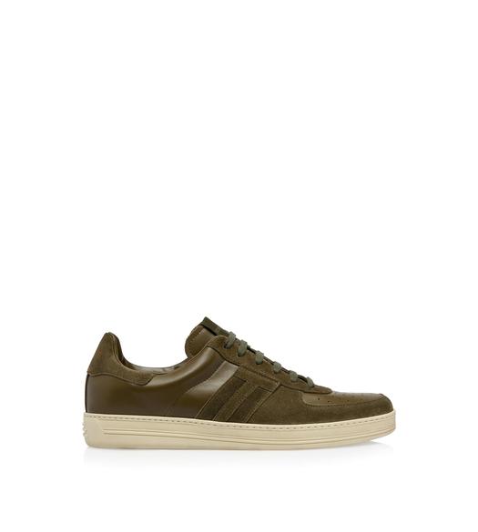 SUEDE AND LEATHER RADCLIFFE SNEAKER