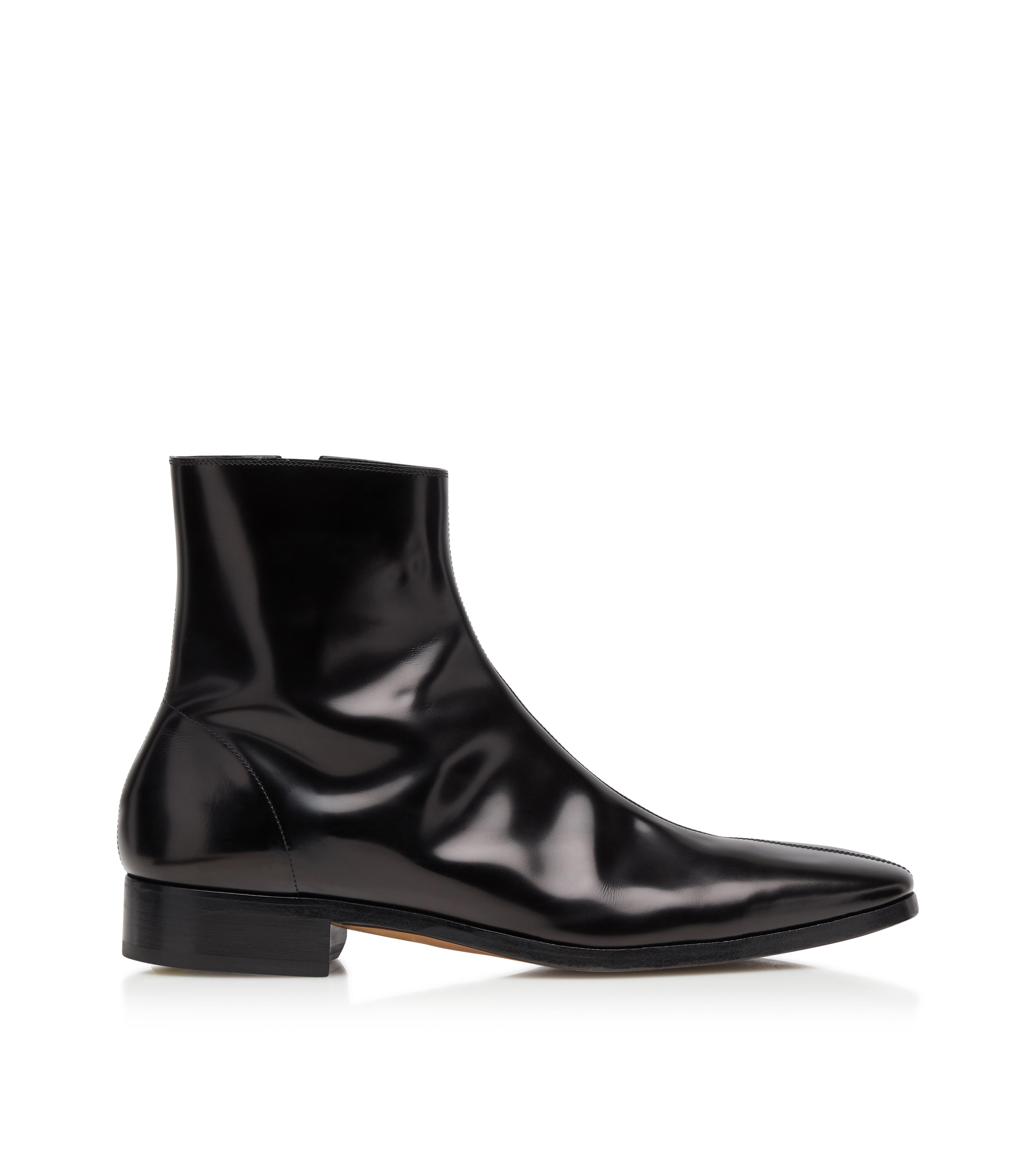 mens zip up boots uk