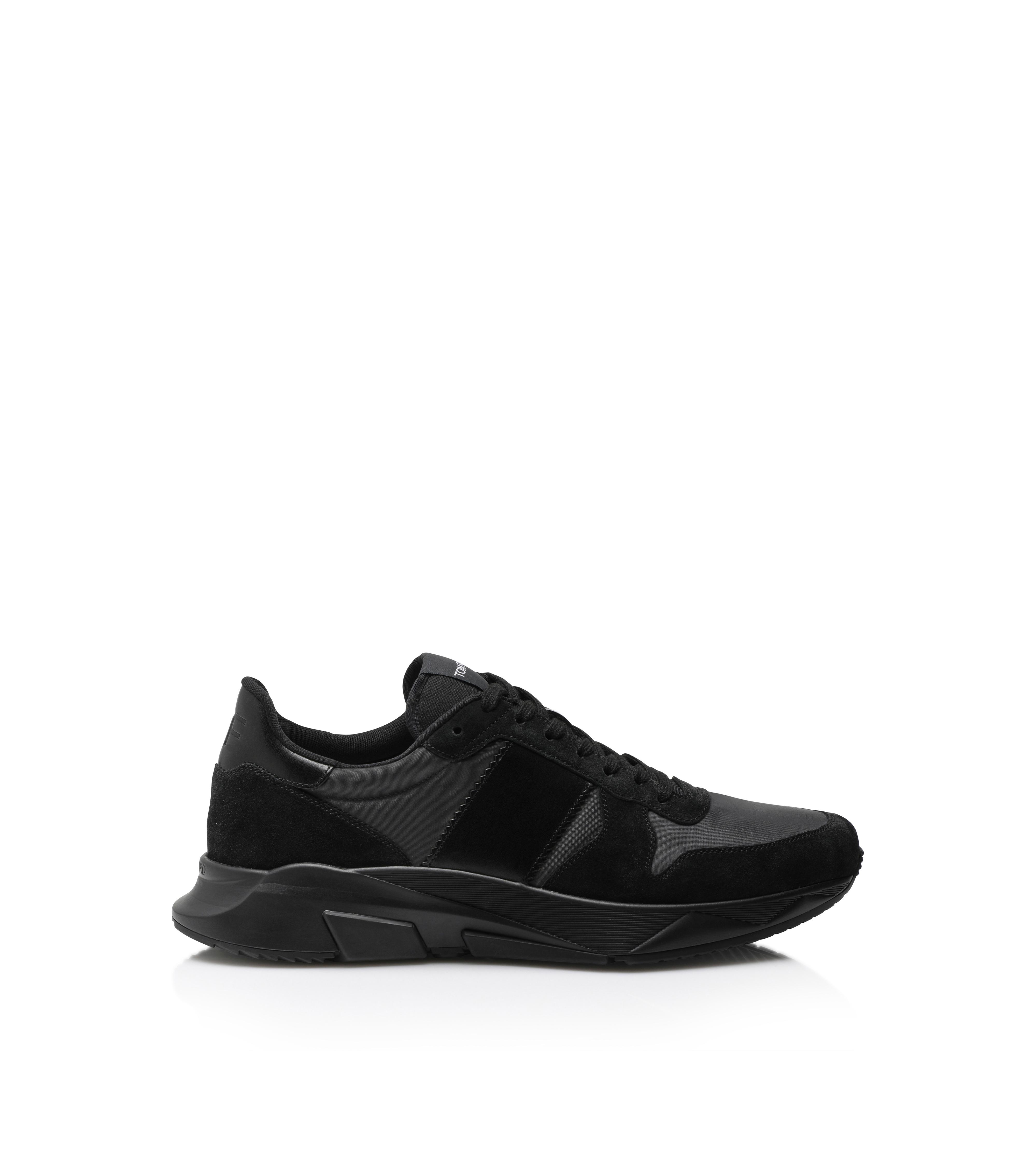 SUEDE NYLON JAGGA SNEAKER