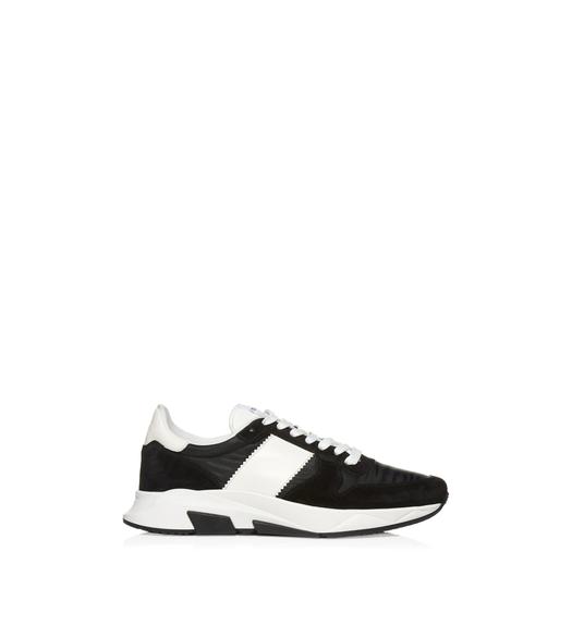 NYLON AND SUEDE JAGGA SNEAKER