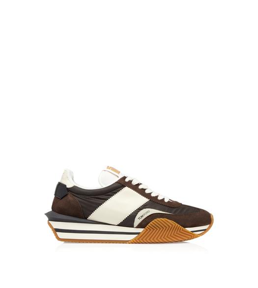 SUEDE TECHNICAL FABRIC JAMES SNEAKER
