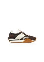 SUEDE TECHNICAL FABRIC JAMES SNEAKER A thumbnail