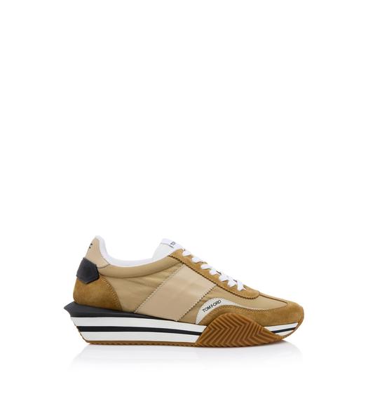 SUEDE TECHNICAL FABRIC JAMES SNEAKER