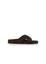 SUEDE WICKLOW SLIDER SANDAL A thumbnail