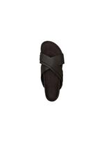SMOOTH LEATHER WICKLOW SLIDER SANDAL B thumbnail