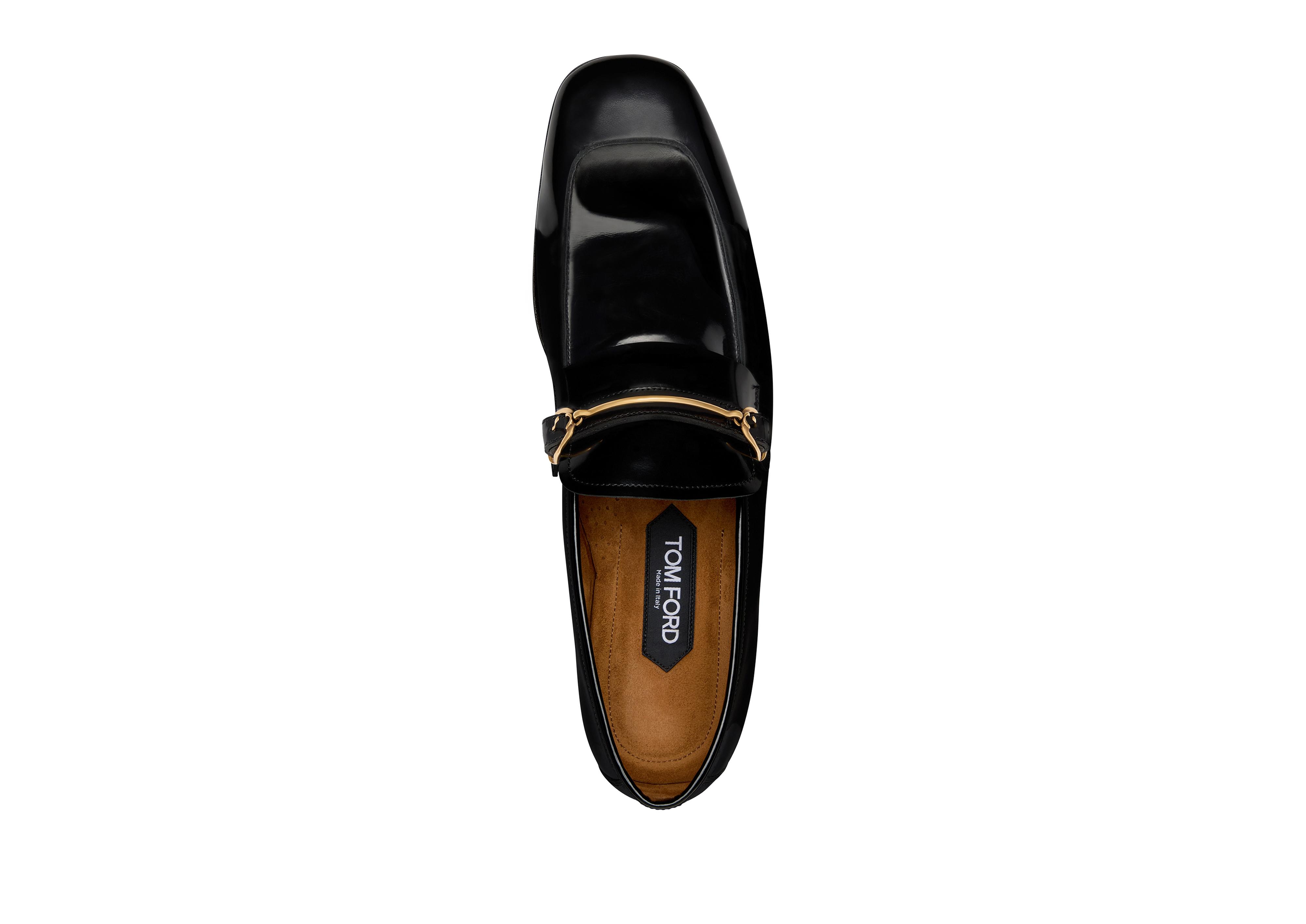 Tom Ford PATENT JACK LOAFER SPUR DETAIL 