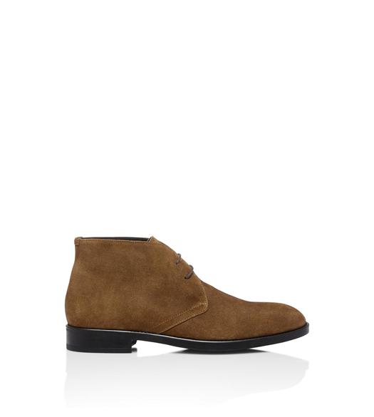 SUEDE ROBERT LACE UP BOOT
