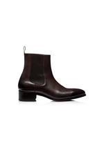 BURNISHED LEATHER ALEC CHELSEA BOOT A thumbnail
