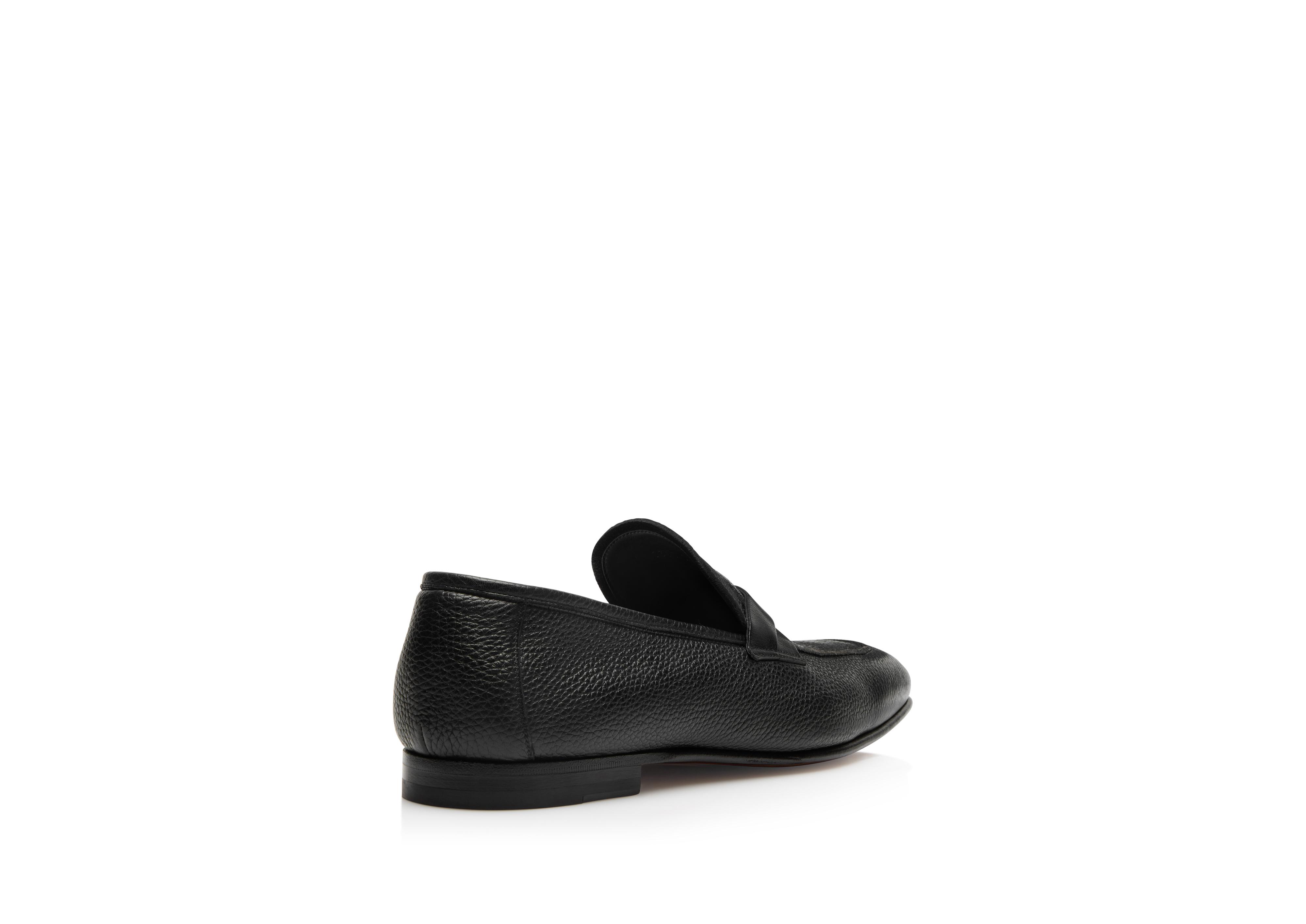 GRAIN LEATHER SEAN TWISTED BAND LOAFER C thumbnail