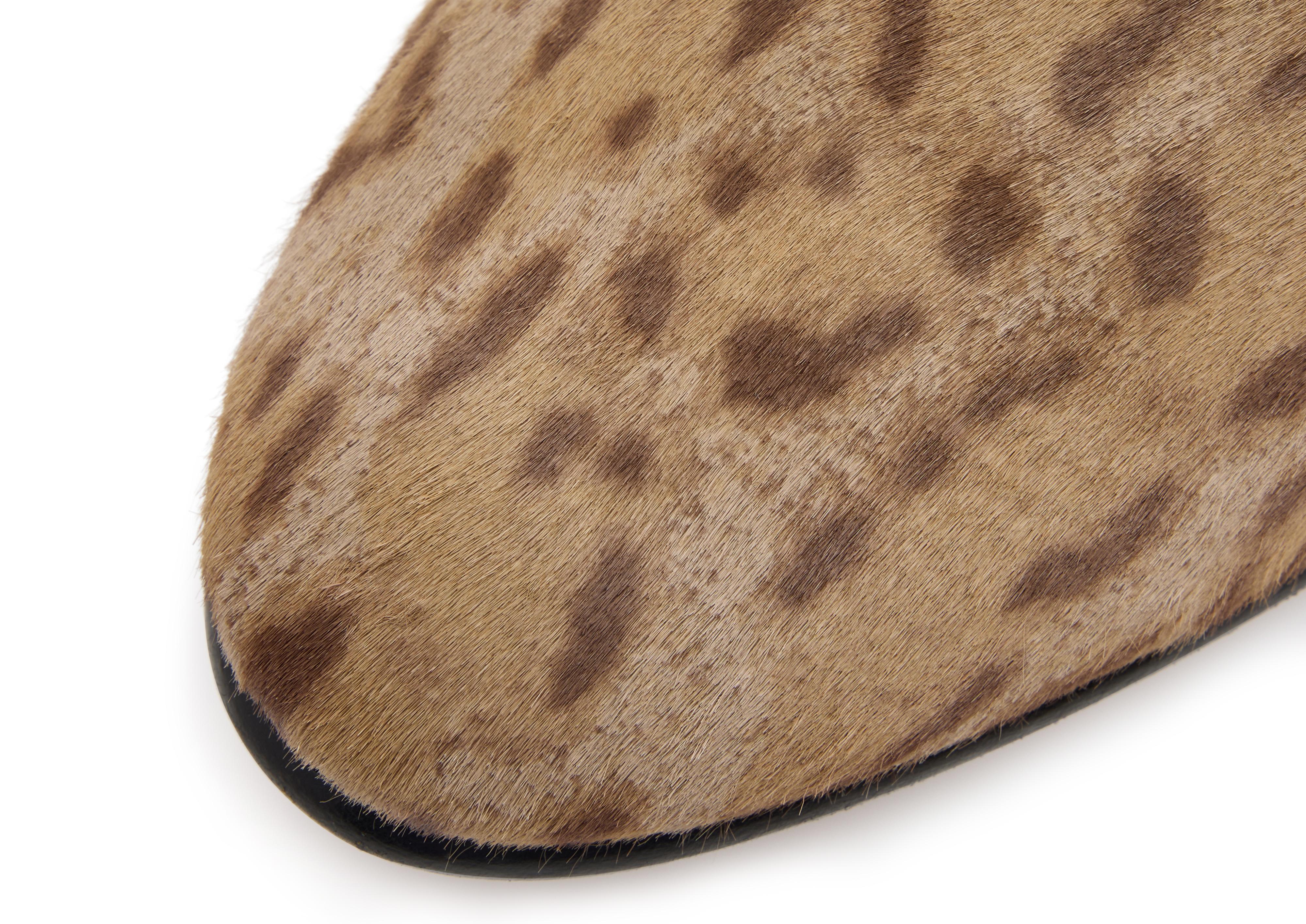 CHEETAH PRINT PONY KURT CHELSEA BOOT E thumbnail